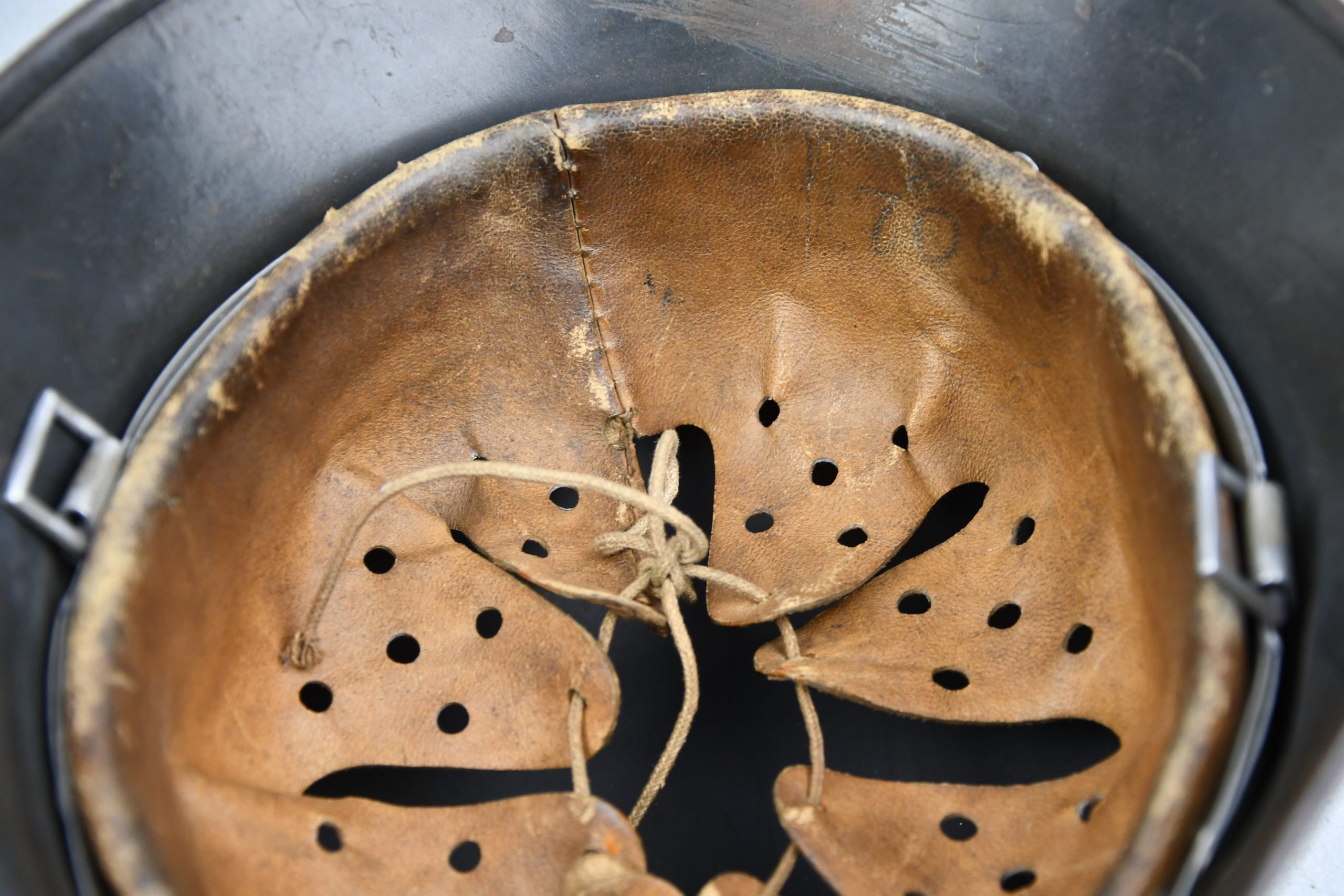 M35 Luftwaffe double decal 'rautarn' camouflage helmet SE62 — image 15