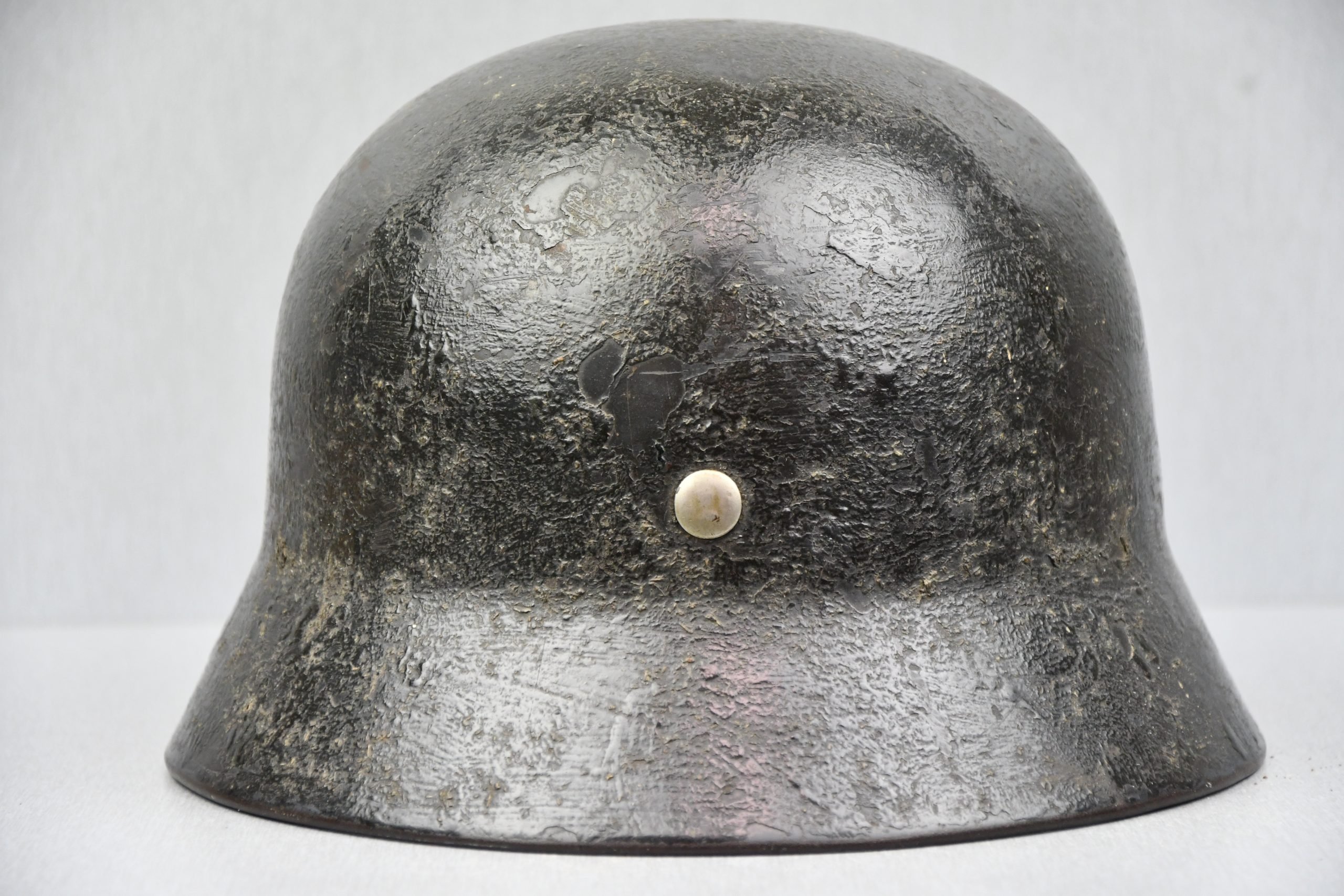 M35 Luftwaffe double decal 'rautarn' camouflage helmet SE62 — image 6