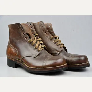 MINT US WW2 roughout type III standard issue service shoes