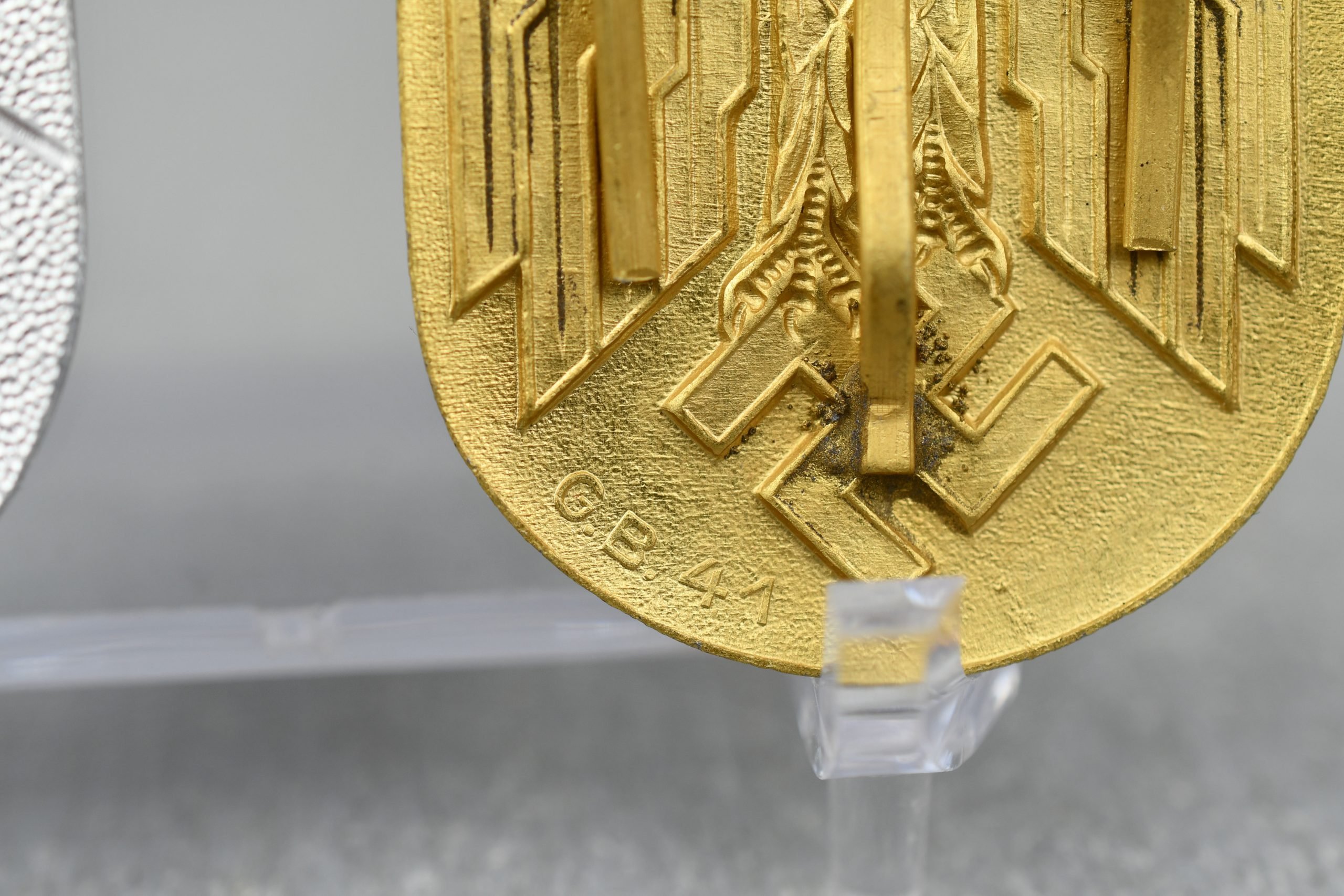 RARE Kriegsmarine tropical pith helmet decal shields set 1941 — image 3