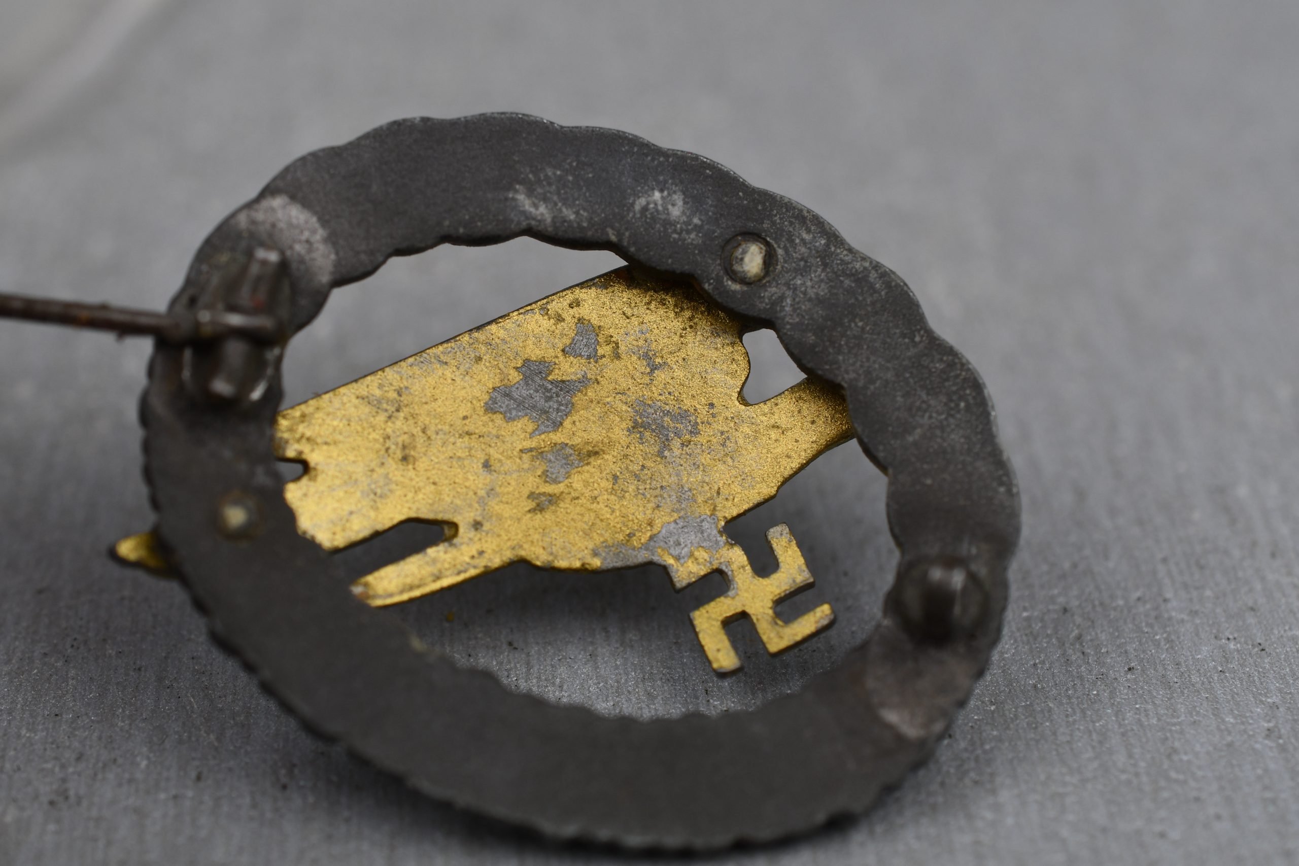 Luftwaffe paratrooper badge 'Fallschirm Schützenabzeichen' by Friedrich Linden FLL — image 6