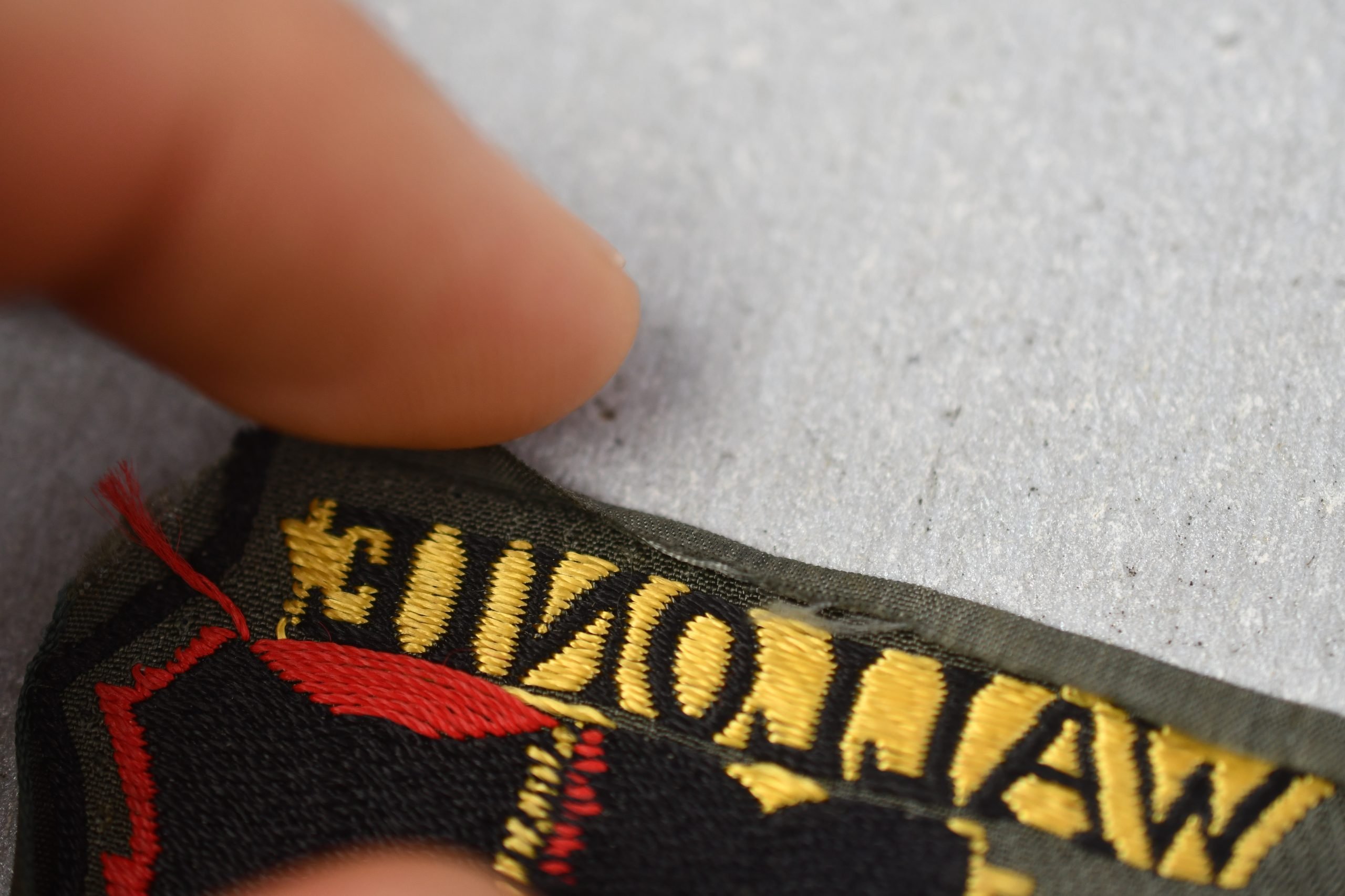 RARE Army/Waffen-SS Belgian collaboration 'Wallonie' volunteer sleeve shield — image 5