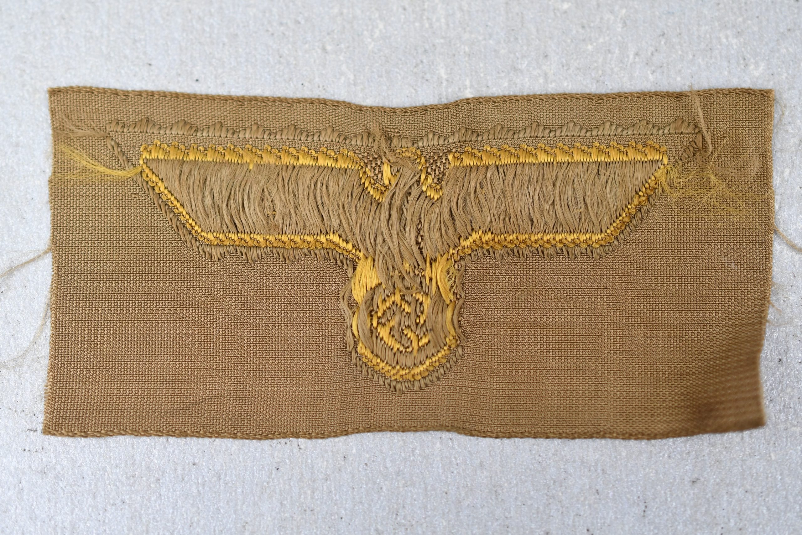 Kriegsmarine tropical 'BeVo' cap eagle — image 2