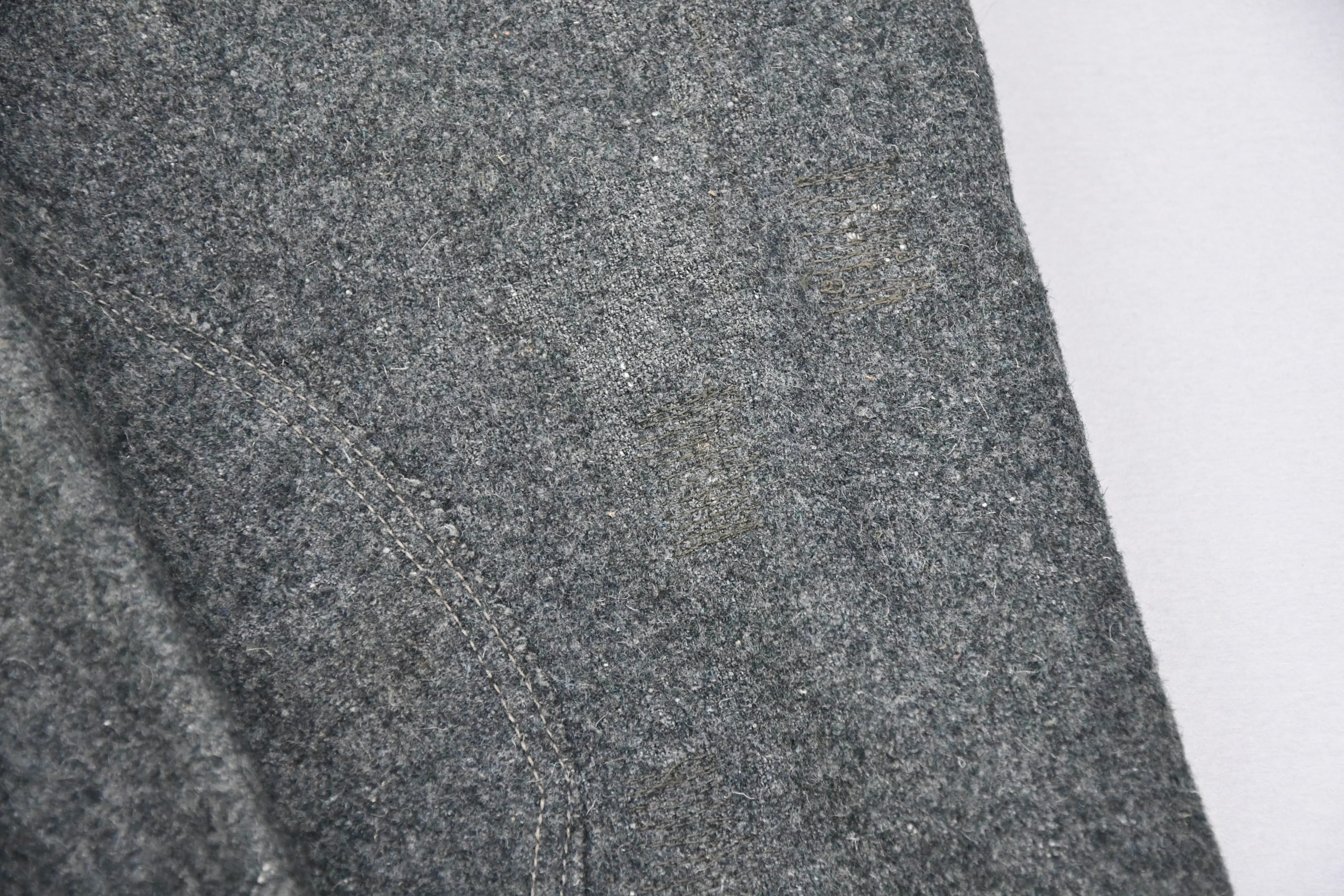 Wehrmacht/Waffen-SS M43 combat trousers in green wool with RBNr. — image 19