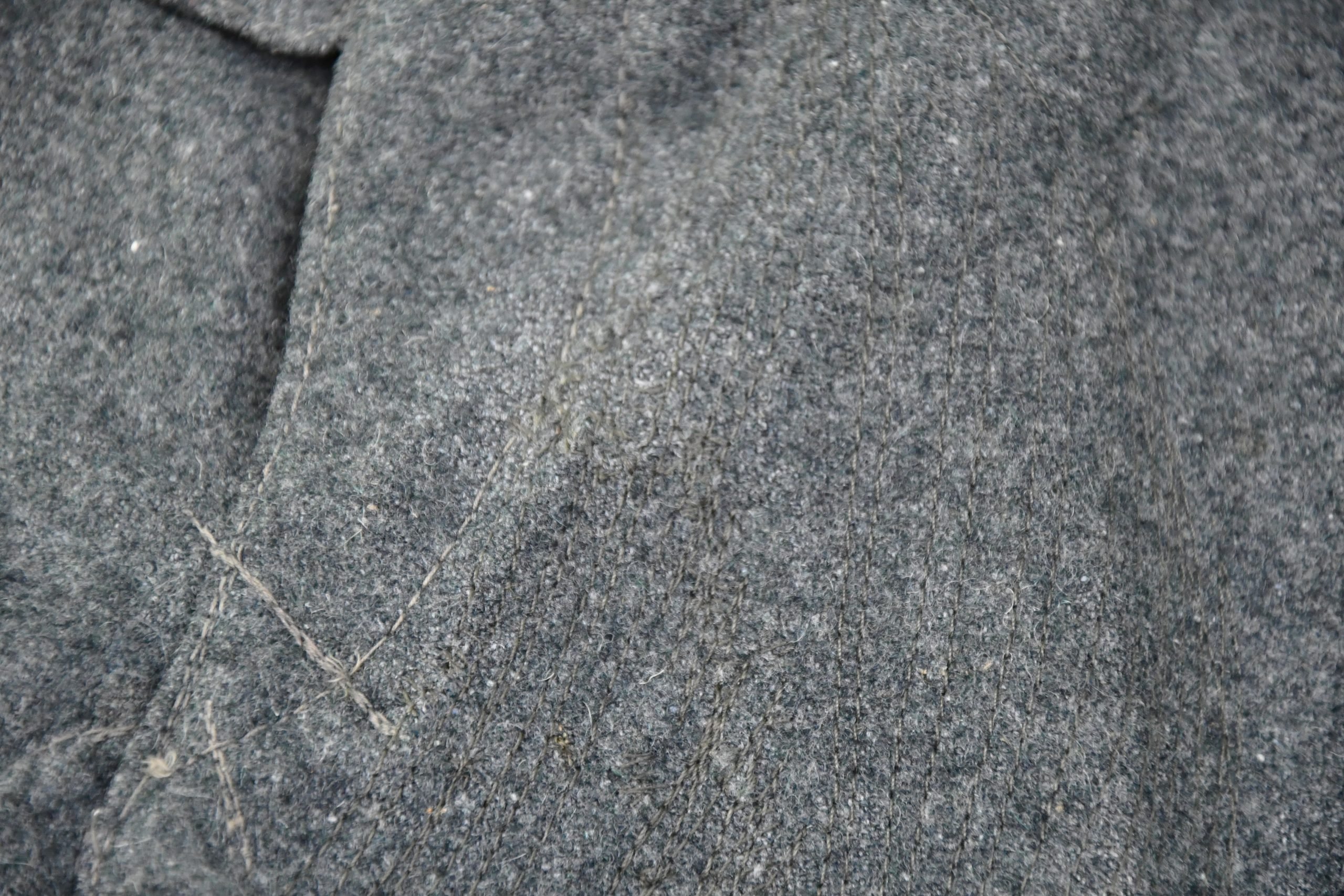 Wehrmacht/Waffen-SS M43 combat trousers in green wool with RBNr. — image 7