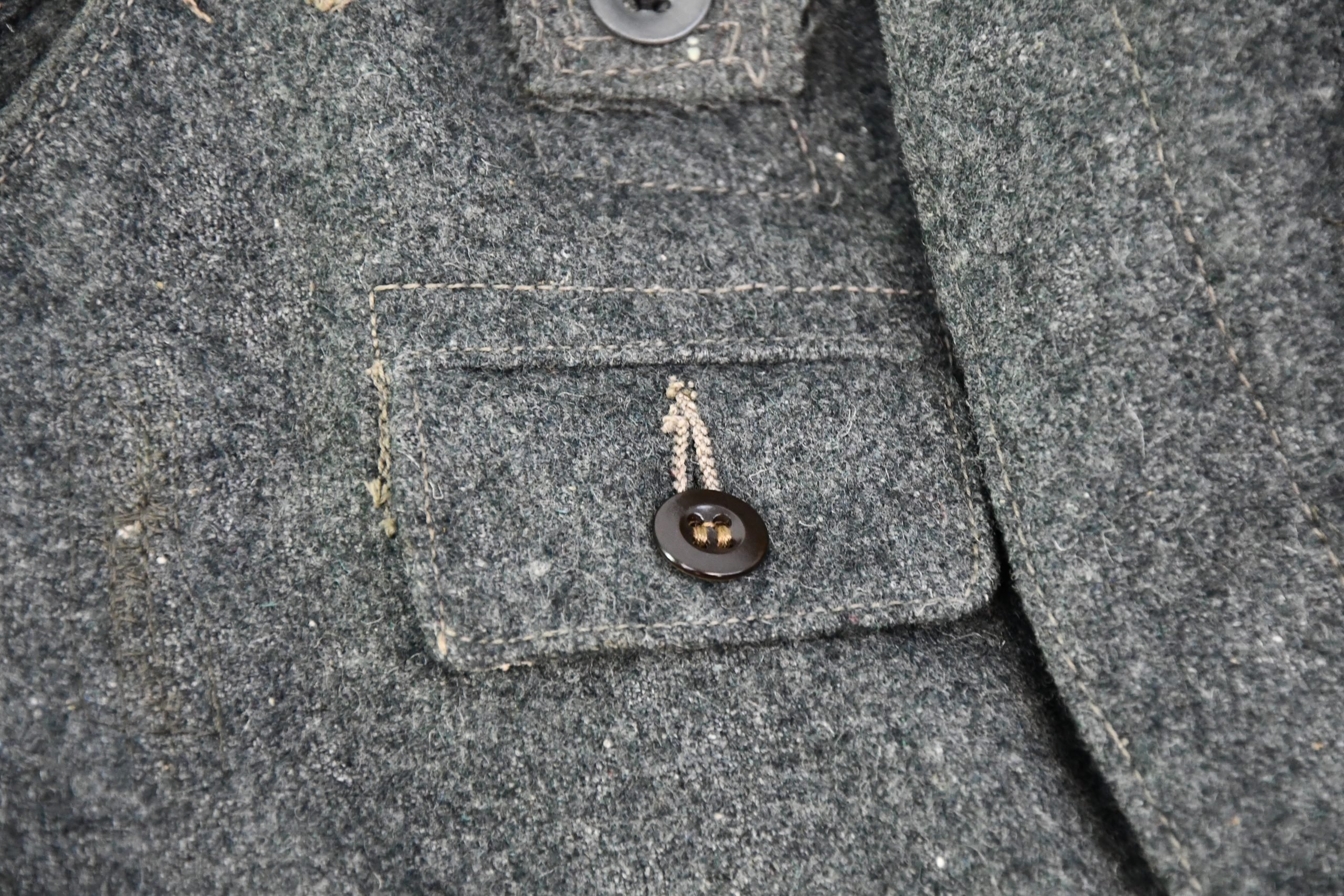 Wehrmacht/Waffen-SS M43 combat trousers in green wool with RBNr. — image 8