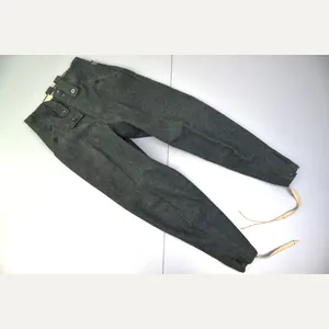 Wehrmacht/Waffen-SS M43 combat trousers in green wool with RBNr.