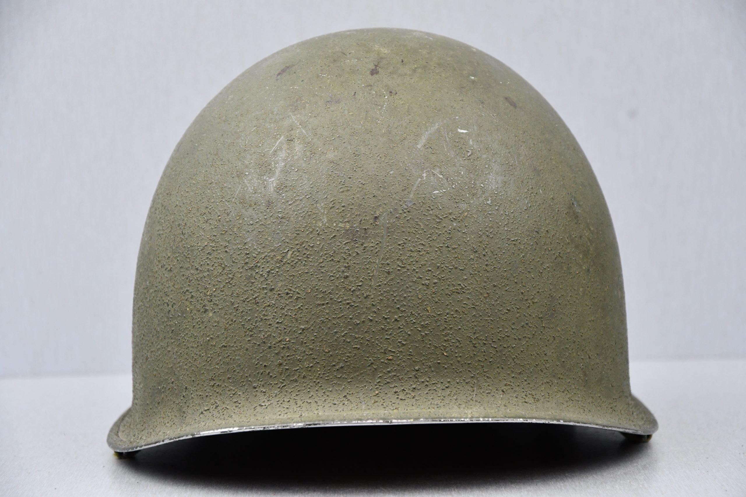 MINT US WW2 M1 helmet with low pressure Hood Rubber liner — image 6