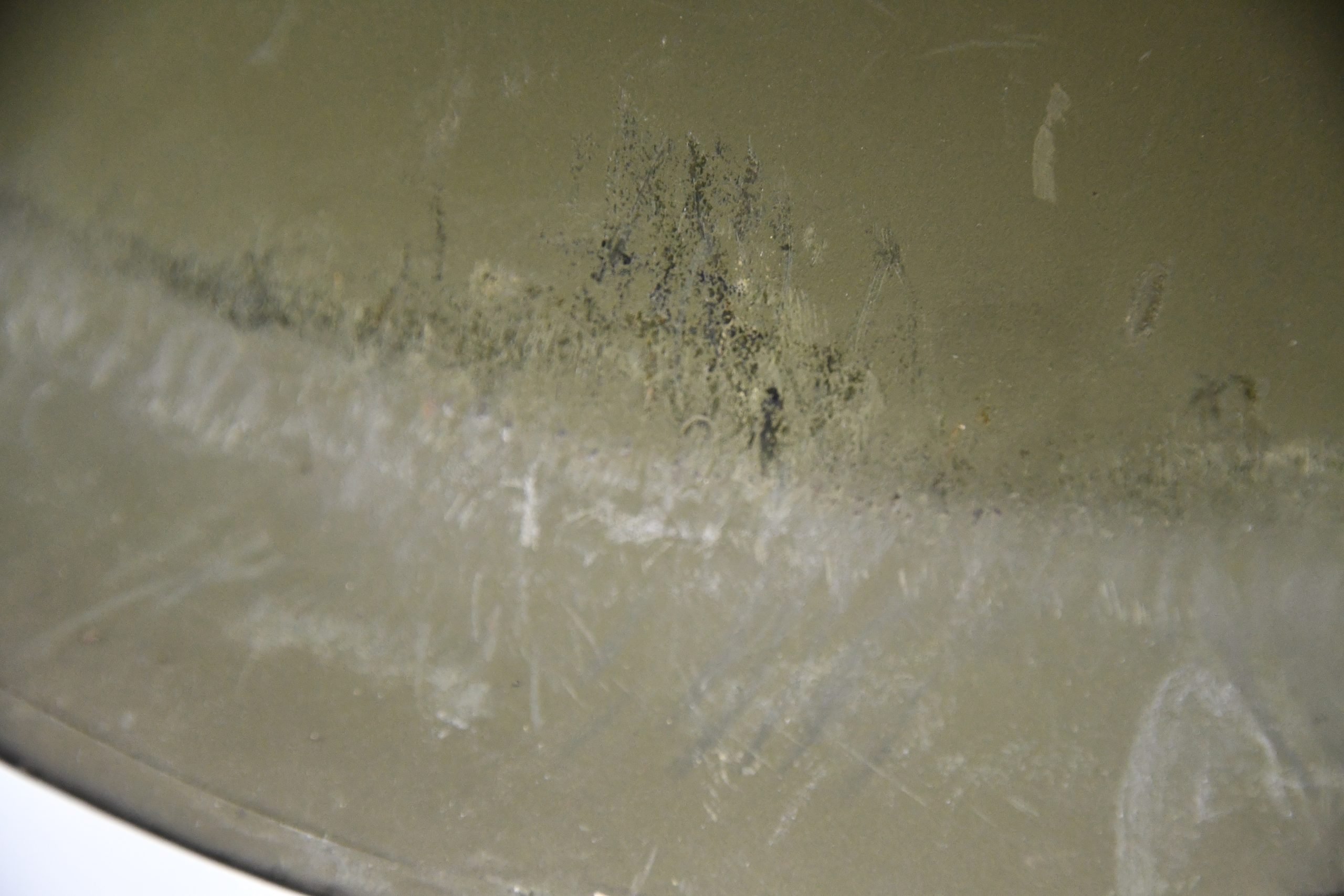 RARE US WW2 M1 helmet with low pressure St. Clair liner — image 24