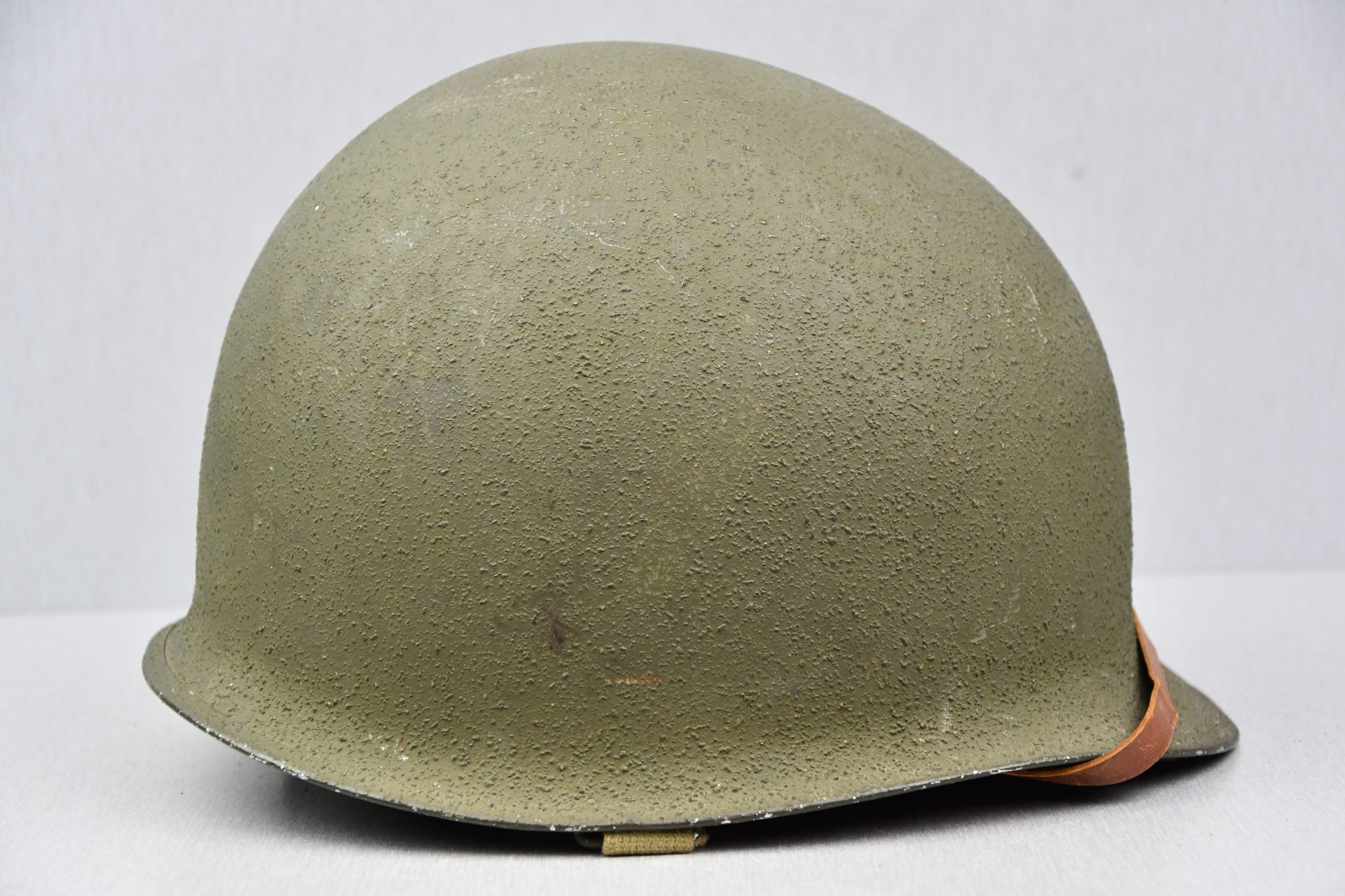 RARE US WW2 M1 helmet with low pressure St. Clair liner — image 5