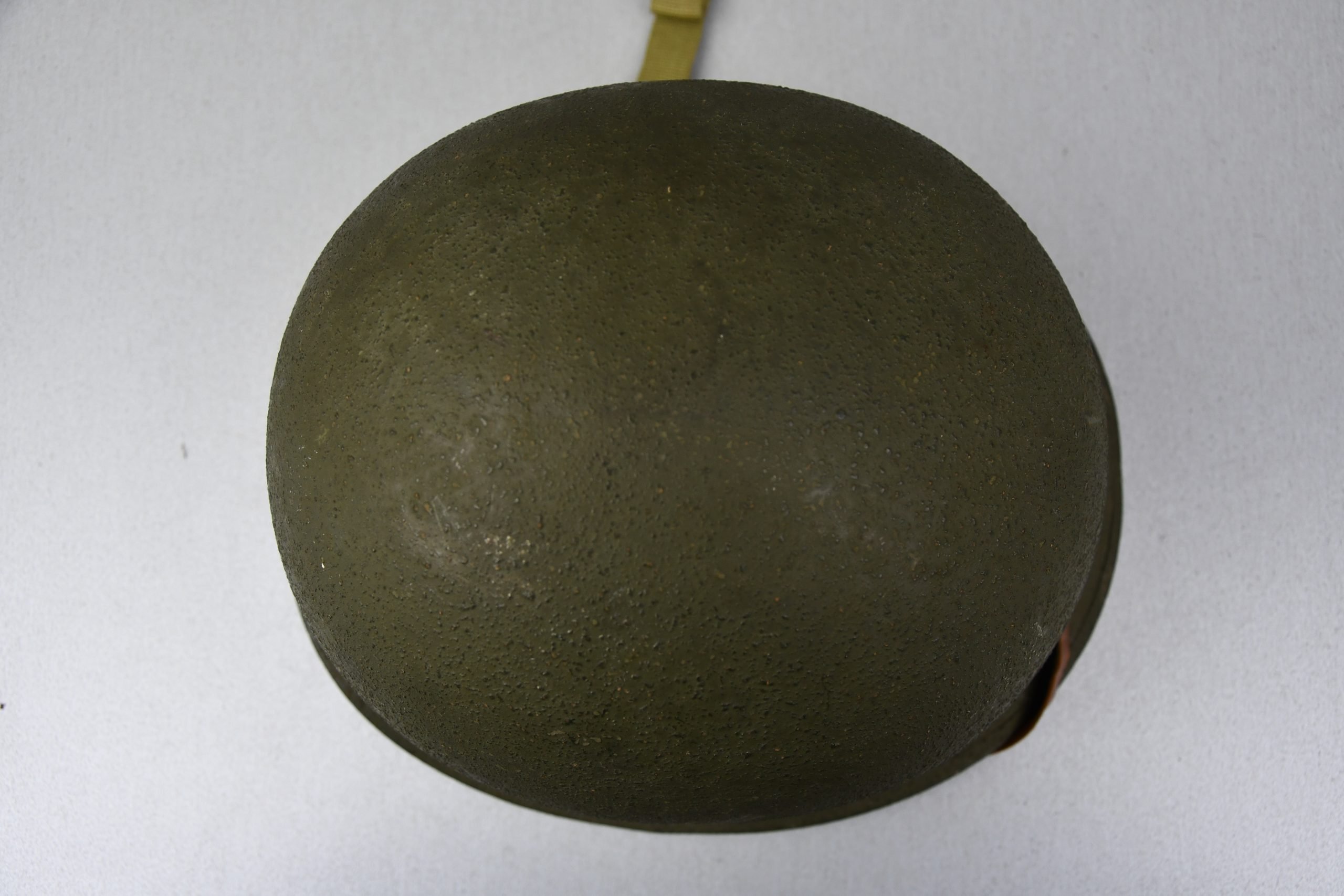 RARE US WW2 M1 helmet with low pressure St. Clair liner — image 6