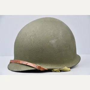 RARE US WW2 M1 helmet with low pressure St. Clair …