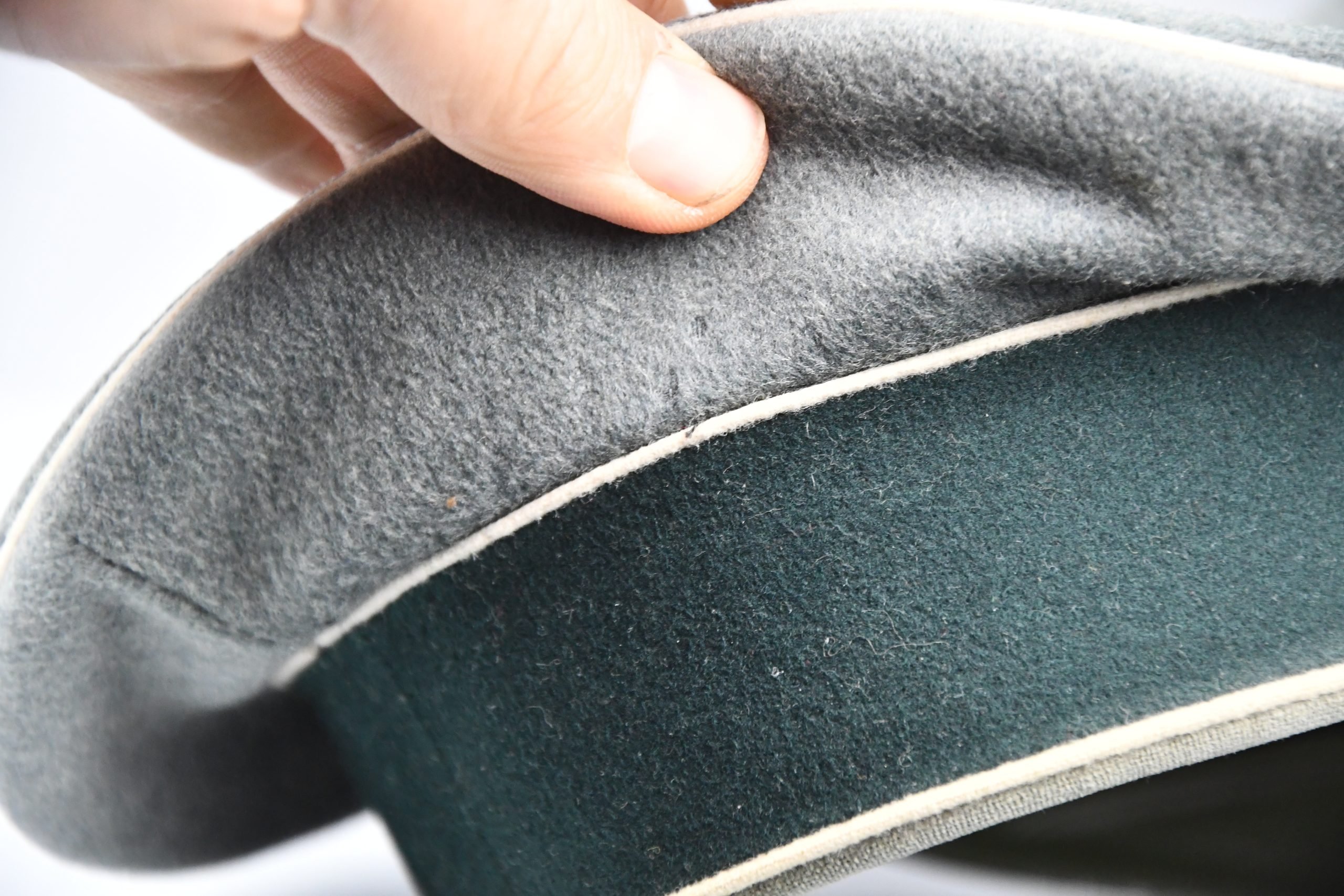 AArmy (Heer) infantry enlisted visor cap 'Schirmmütze' by Peküro unit marked IR 107 — image 12