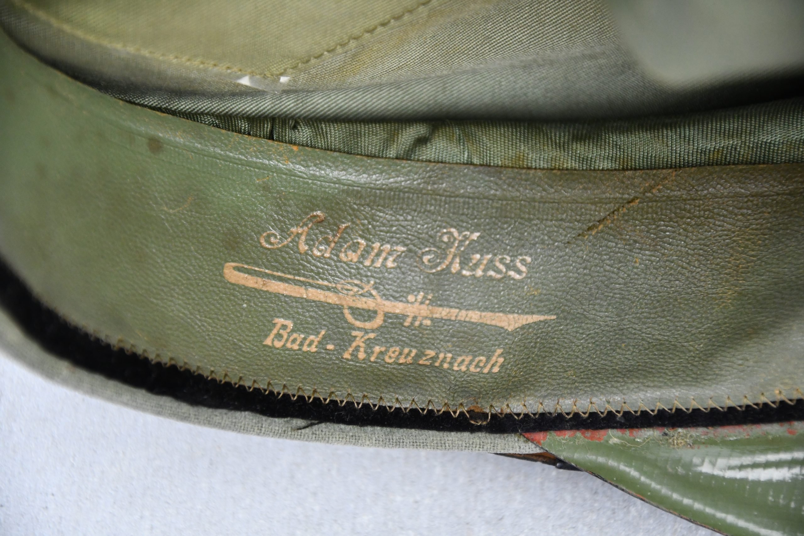 AArmy (Heer) infantry enlisted visor cap 'Schirmmütze' by Peküro unit marked IR 107 — image 17