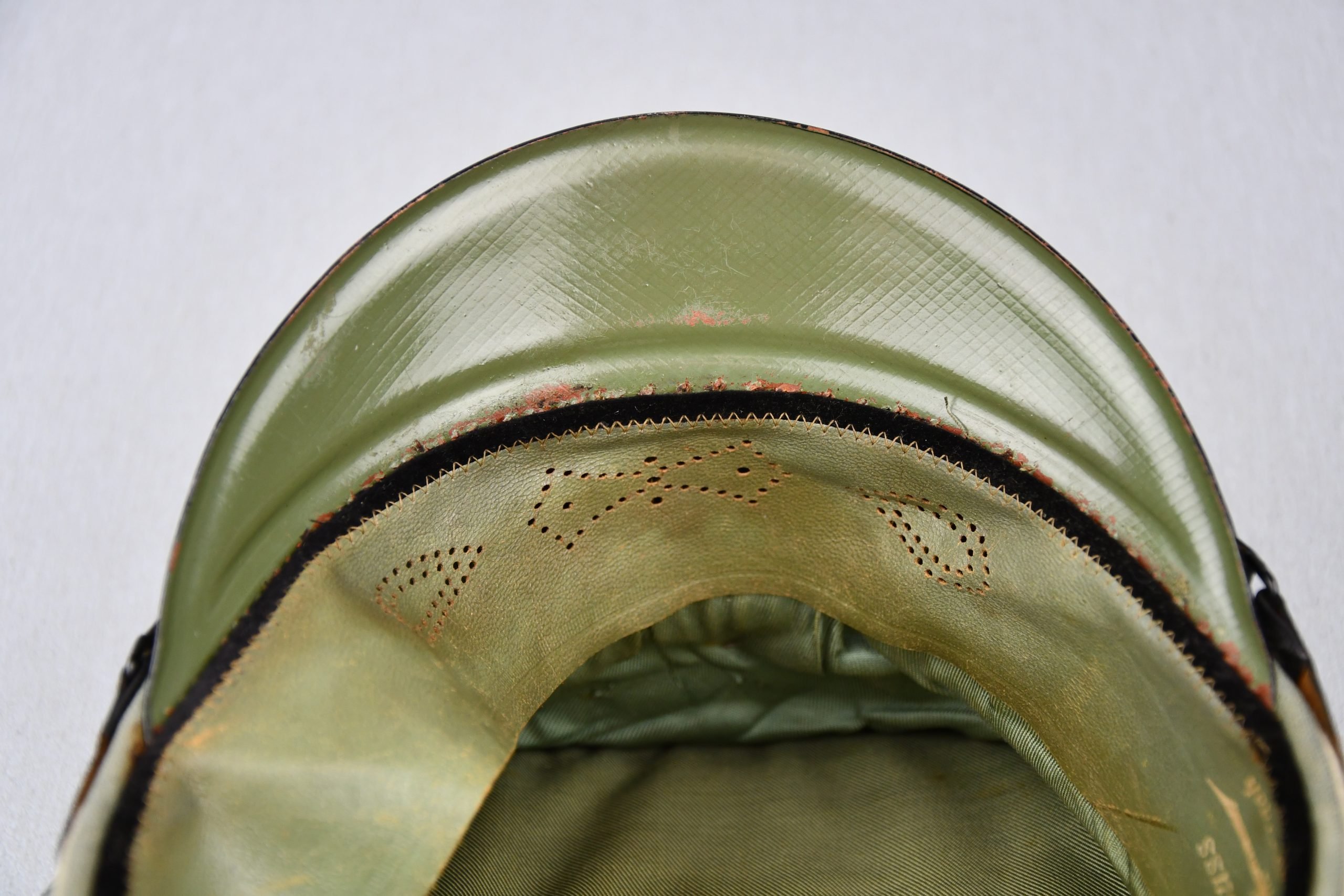 AArmy (Heer) infantry enlisted visor cap 'Schirmmütze' by Peküro unit marked IR 107 — image 18
