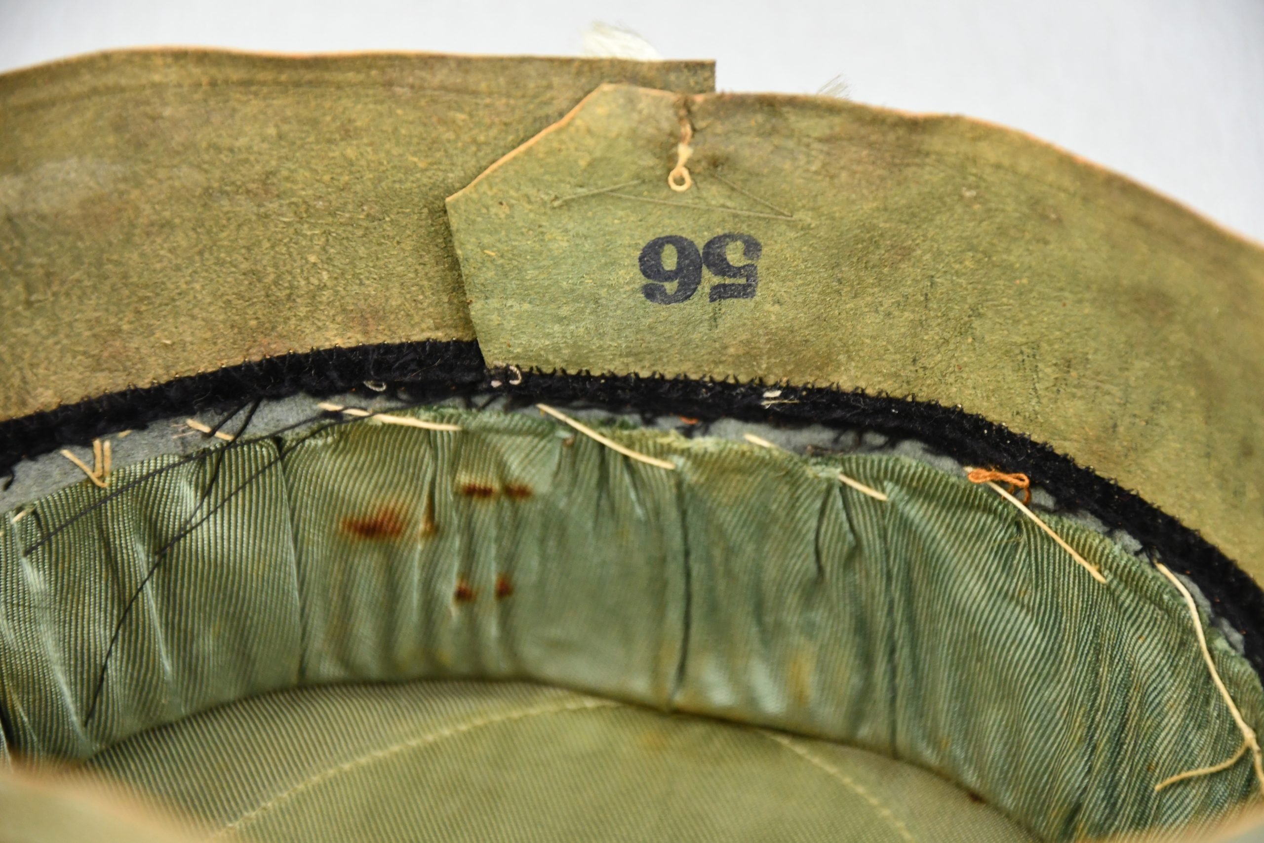 AArmy (Heer) infantry enlisted visor cap 'Schirmmütze' by Peküro unit marked IR 107 — image 20