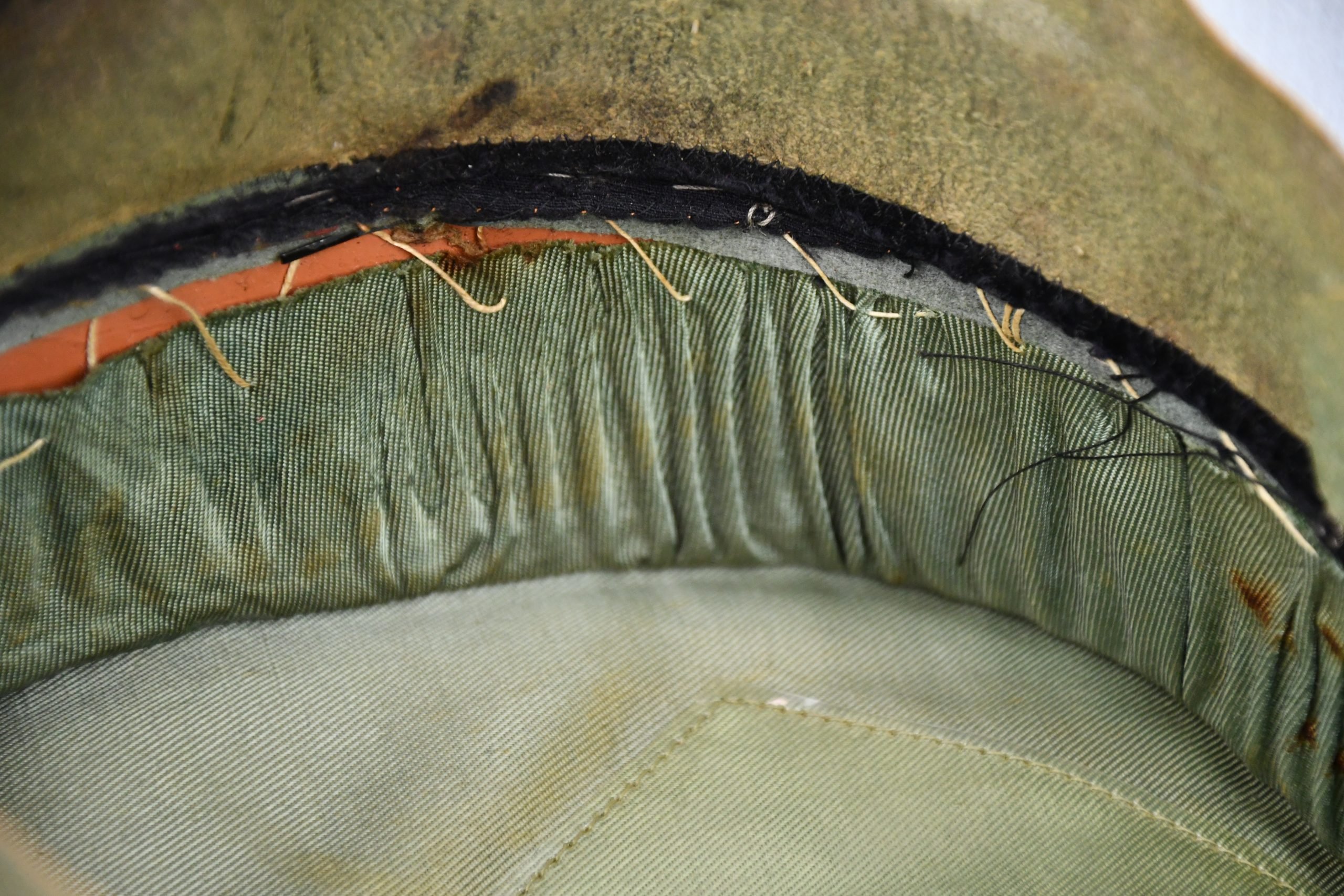 AArmy (Heer) infantry enlisted visor cap 'Schirmmütze' by Peküro unit marked IR 107 — image 21