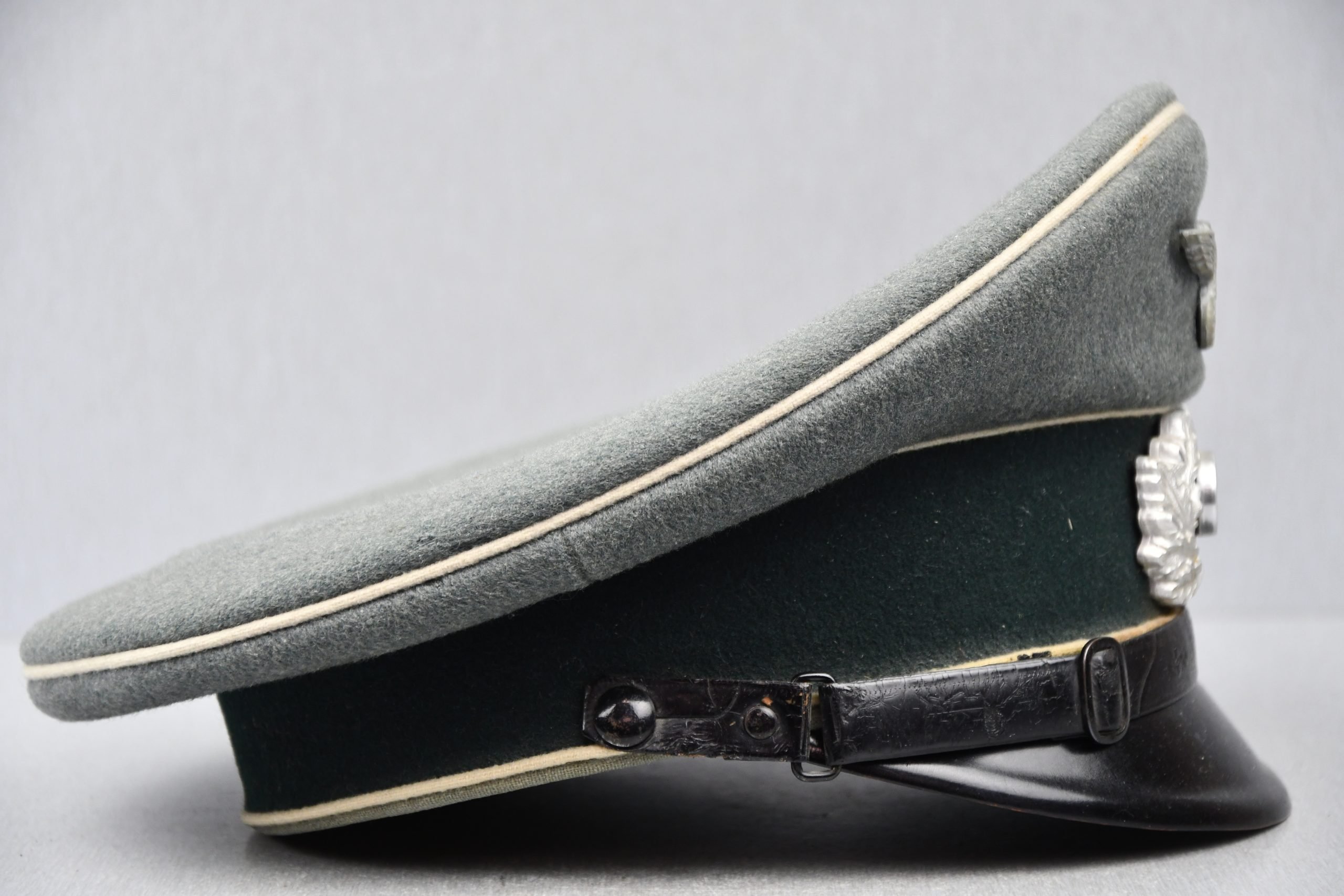 AArmy (Heer) infantry enlisted visor cap 'Schirmmütze' by Peküro unit marked IR 107 — image 5