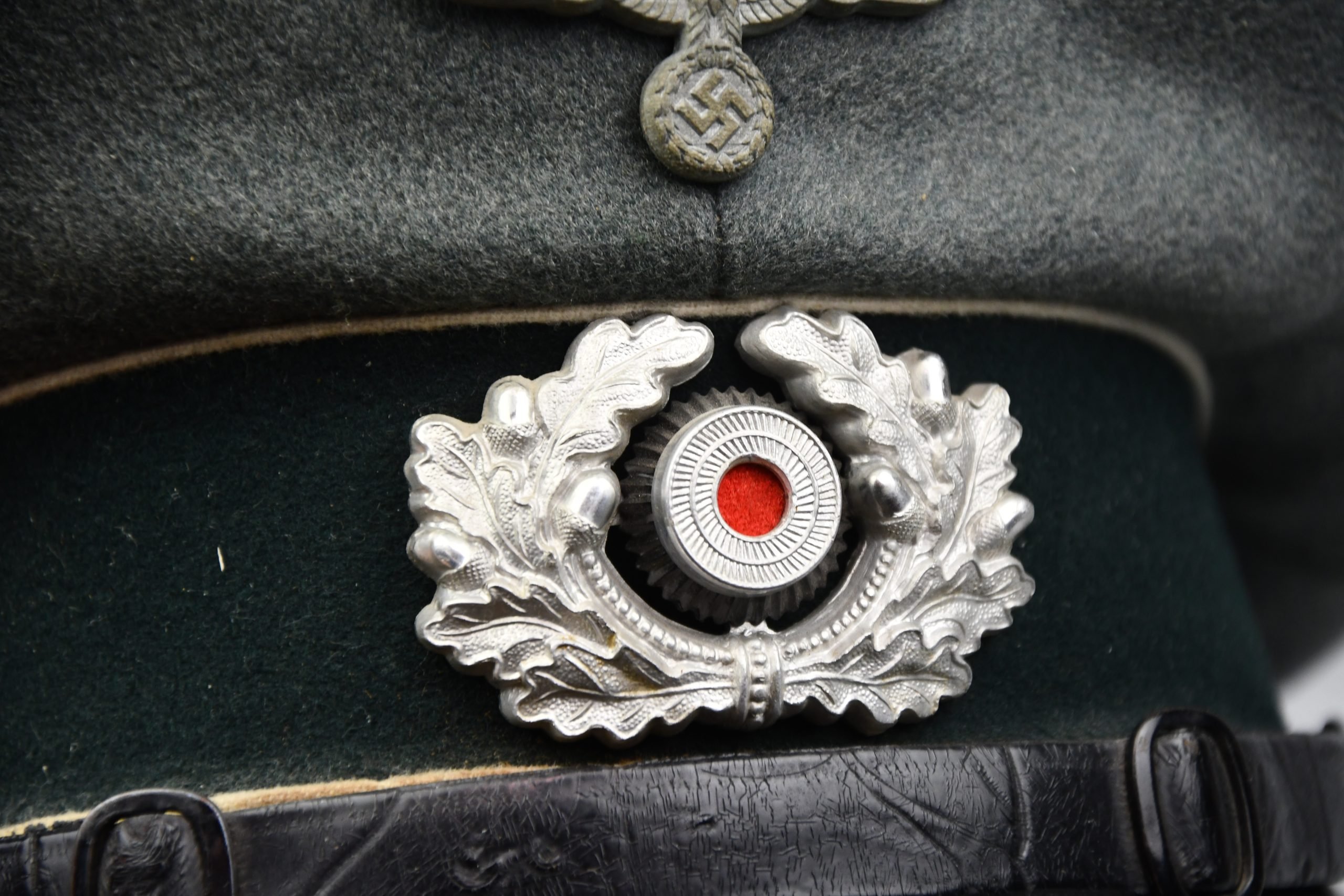 AArmy (Heer) infantry enlisted visor cap 'Schirmmütze' by Peküro unit marked IR 107 — image 6