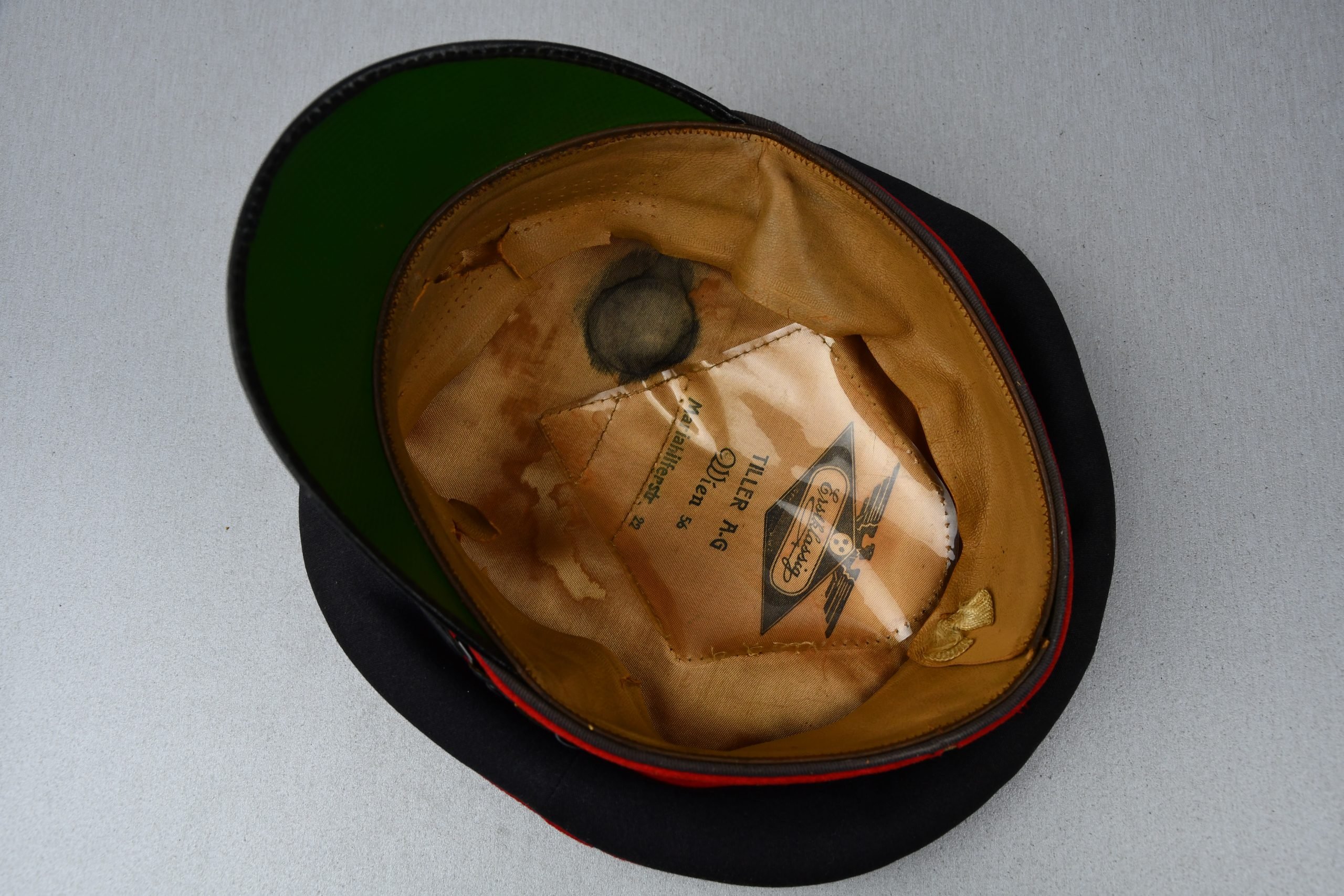 Luftwaffe enlisted anti-aircraft 'Flak' visor cap by Tiller A-G — image 15