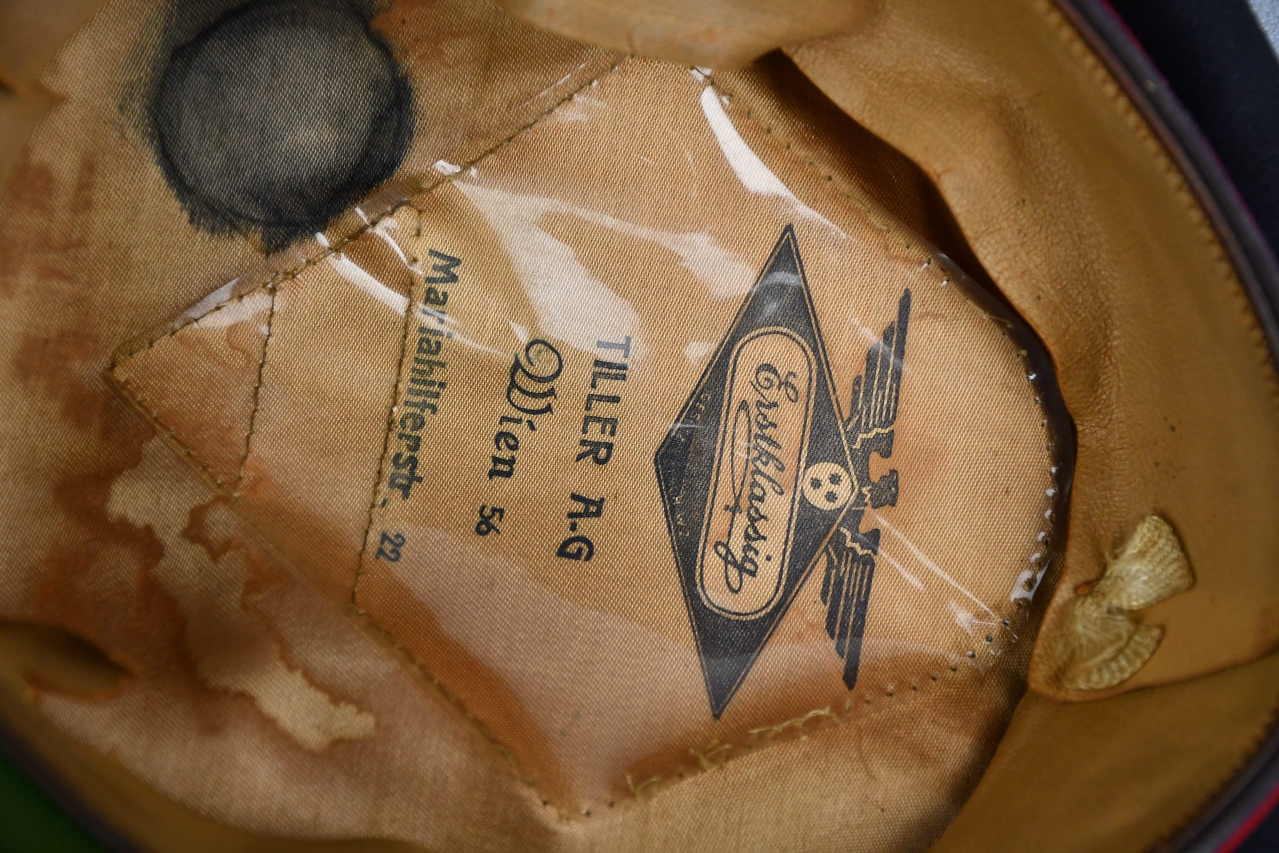 Luftwaffe enlisted anti-aircraft 'Flak' visor cap by Tiller A-G — image 16