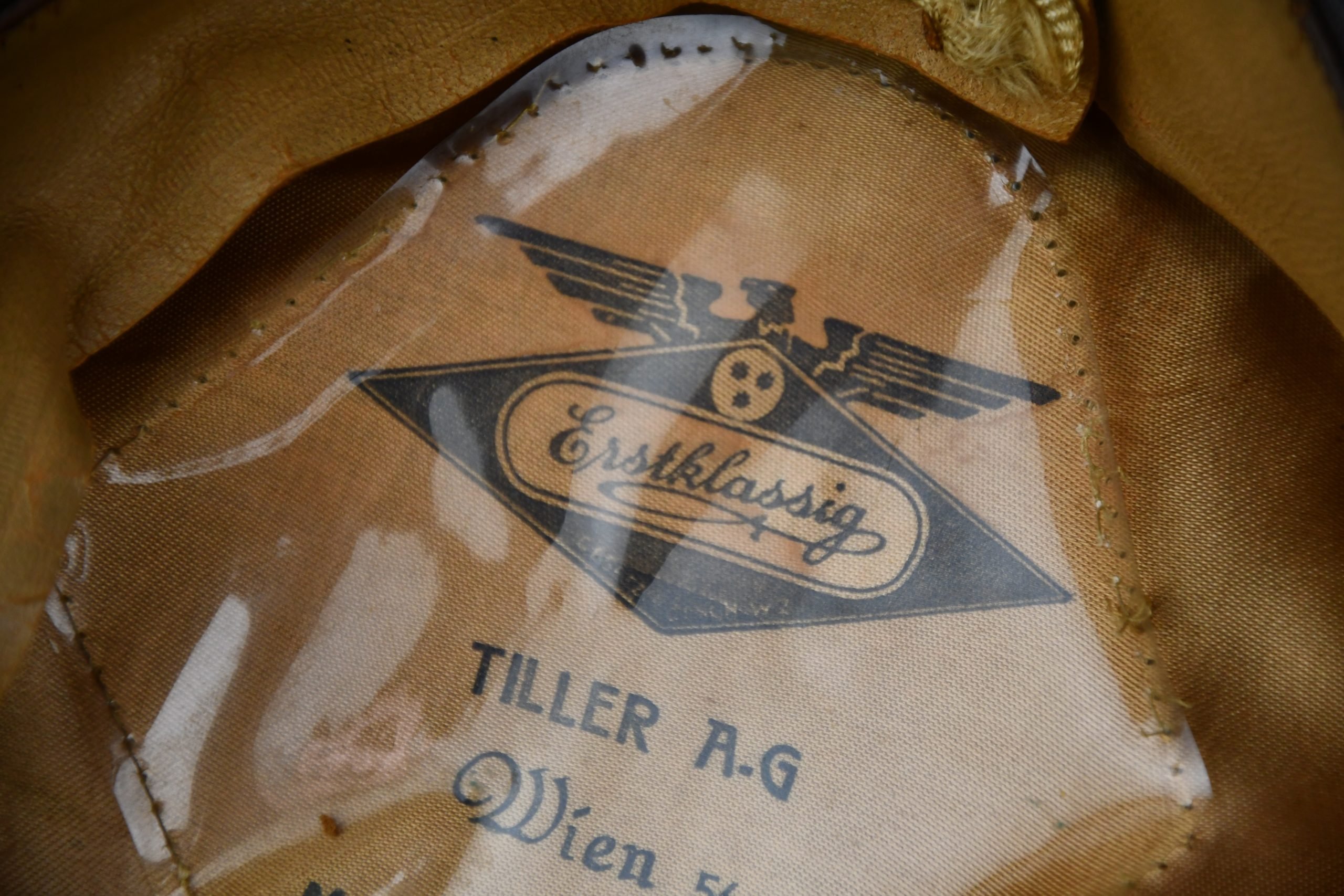 Luftwaffe enlisted anti-aircraft 'Flak' visor cap by Tiller A-G — image 18