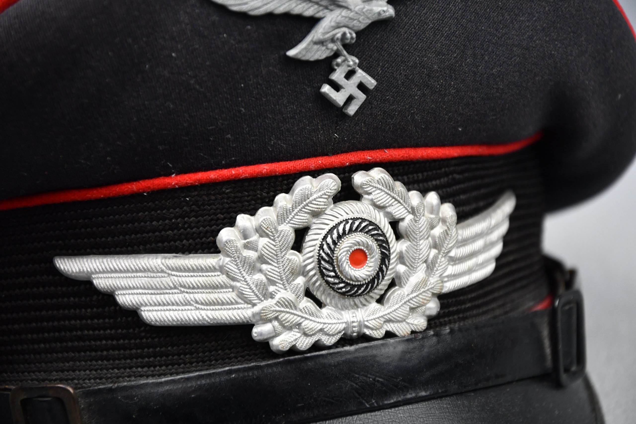 Luftwaffe enlisted anti-aircraft 'Flak' visor cap by Tiller A-G — image 8