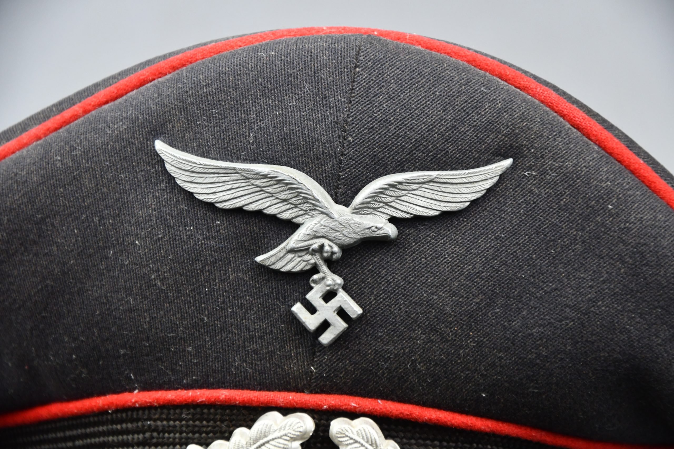 Luftwaffe enlisted anti-aircraft 'Flak' visor cap by Tiller A-G — image 9