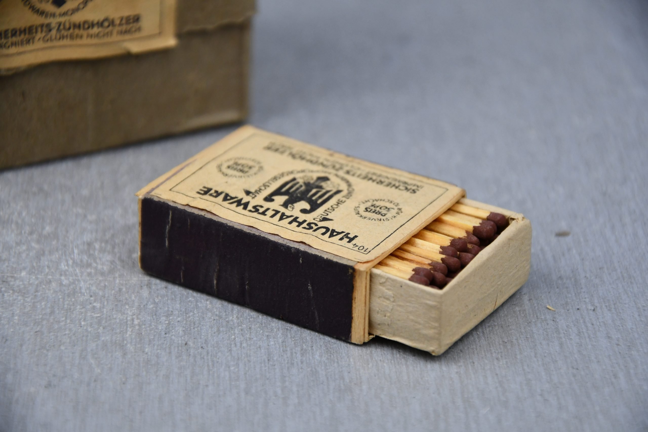 German Safety Matchboxes – 'Haushaltsware' – Post-War 1950s — image 2