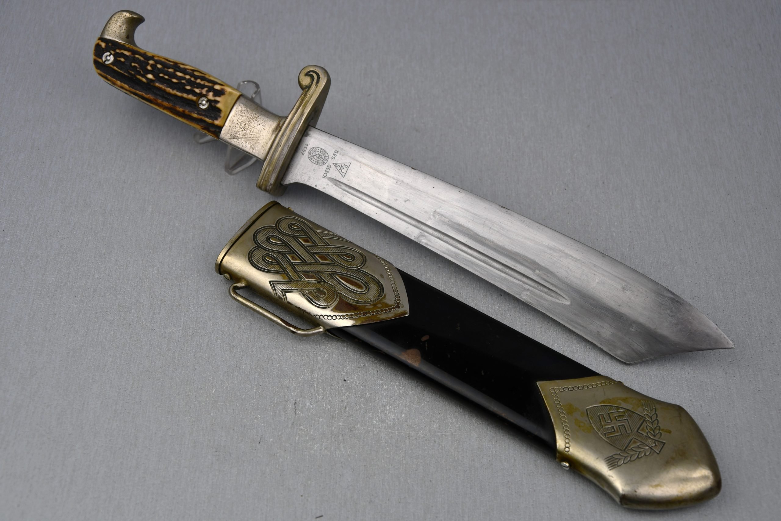 RAD 'Reichsarbeitsdienst' enlisted hewer 'Haumesser für Unterführer' by Carl Jul. Krebs — image 8