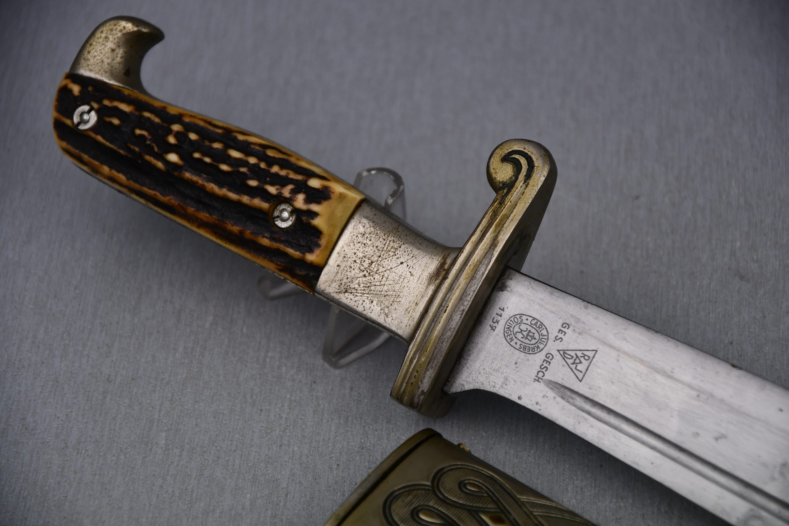 RAD 'Reichsarbeitsdienst' enlisted hewer 'Haumesser für Unterführer' by Carl Jul. Krebs — image 9