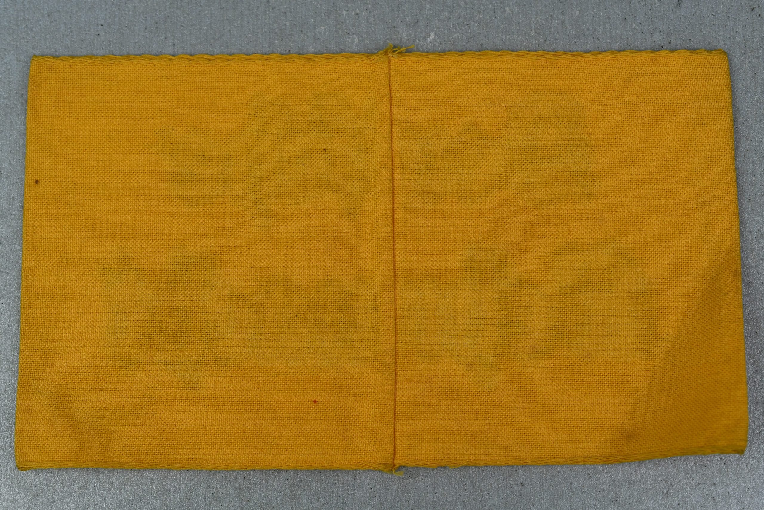 Deutsche Wehrmacht service armband with acceptance stamp — image 3