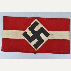 Wool Hitlerjugend leader armband