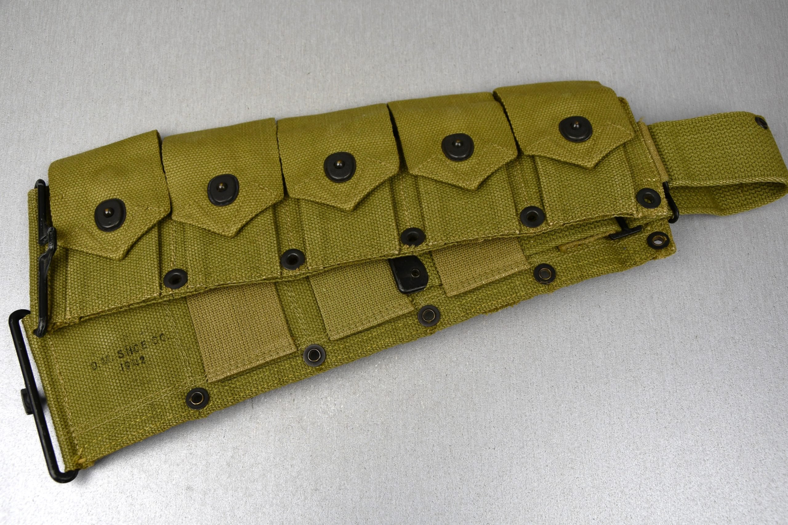 MINT US WW2 M-1923 Garand cartridge belt 1942 — image 2