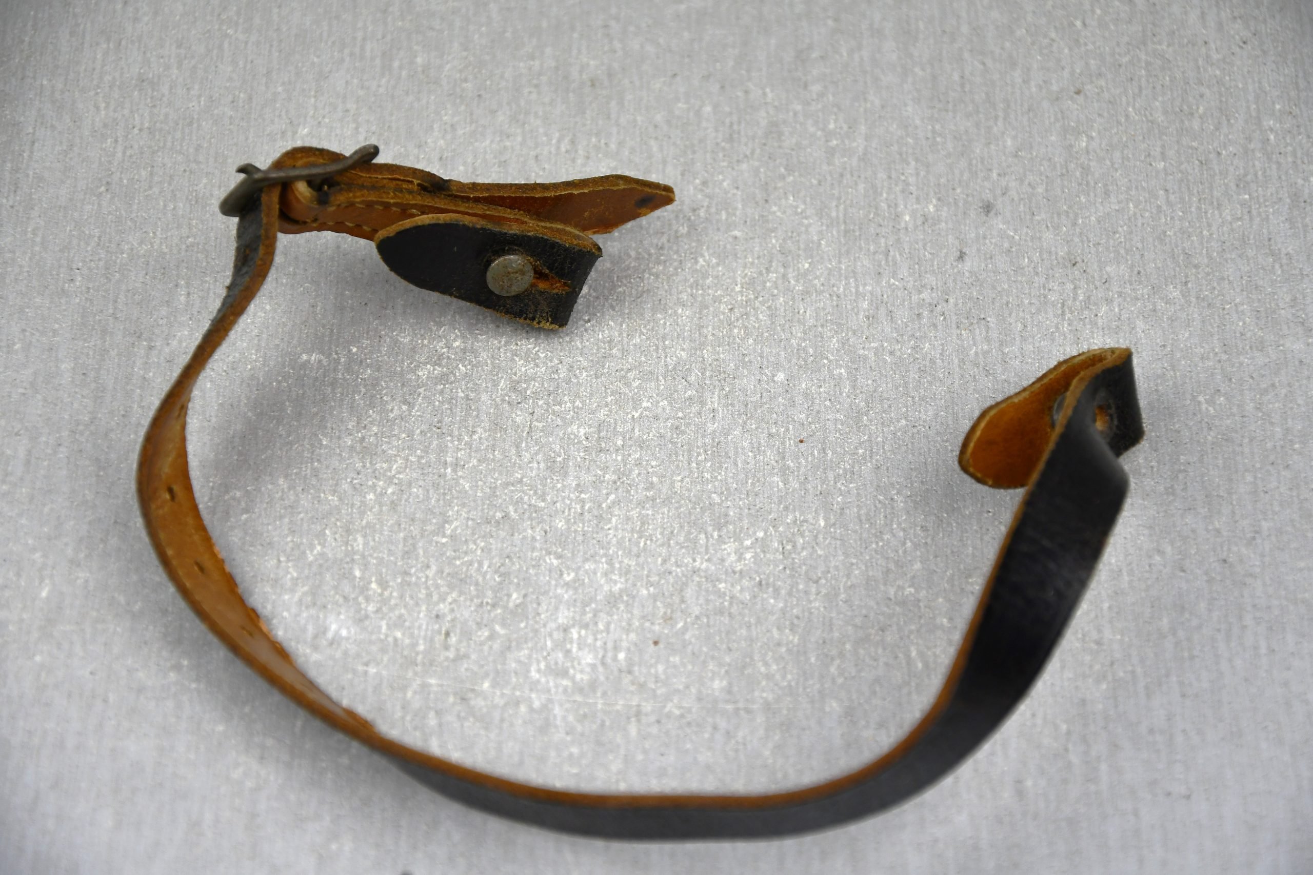 German helmet chin strap by ftb 1943 — image 2