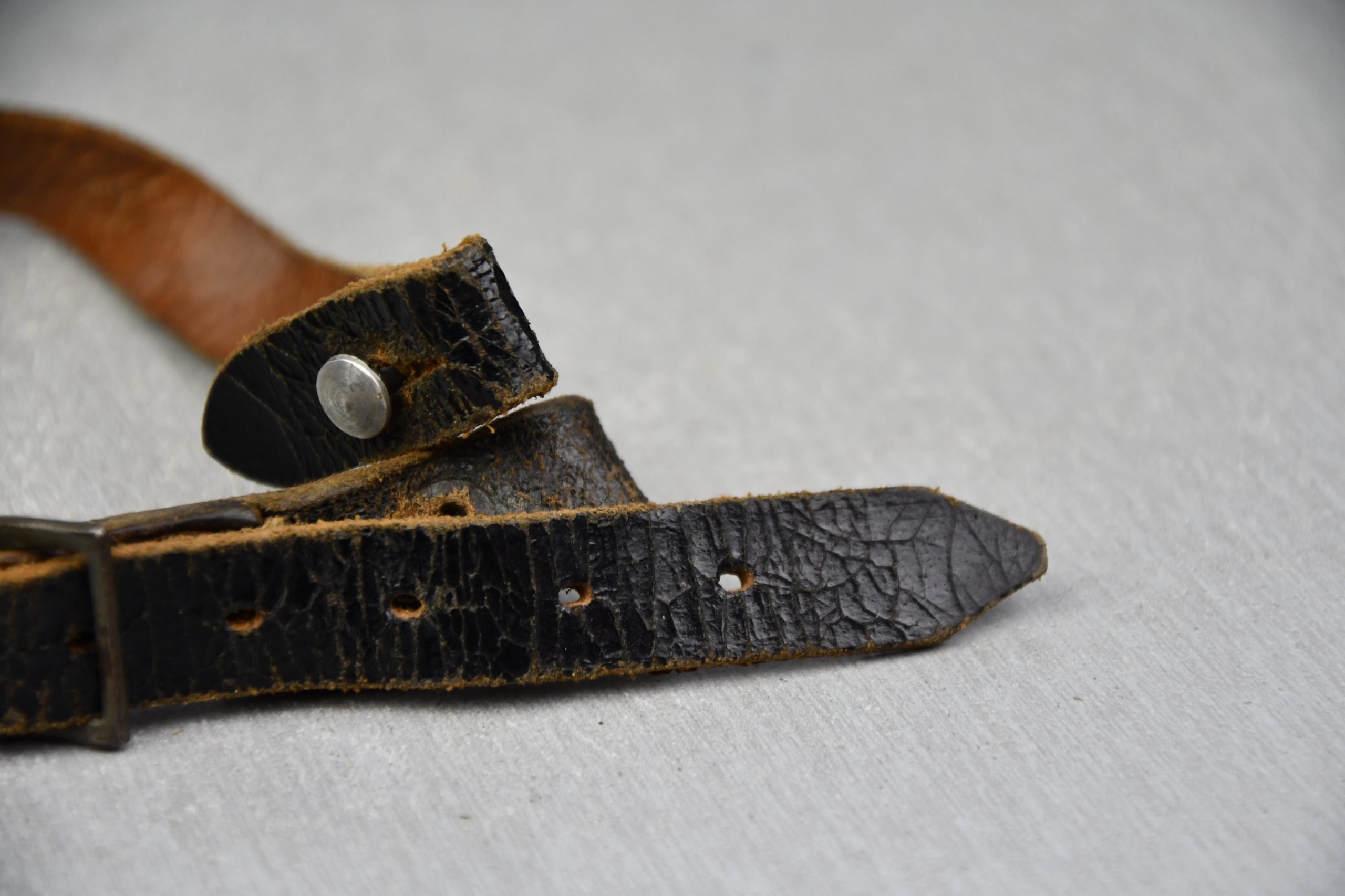 German helmet chin strap by ftb 1944 — image 3