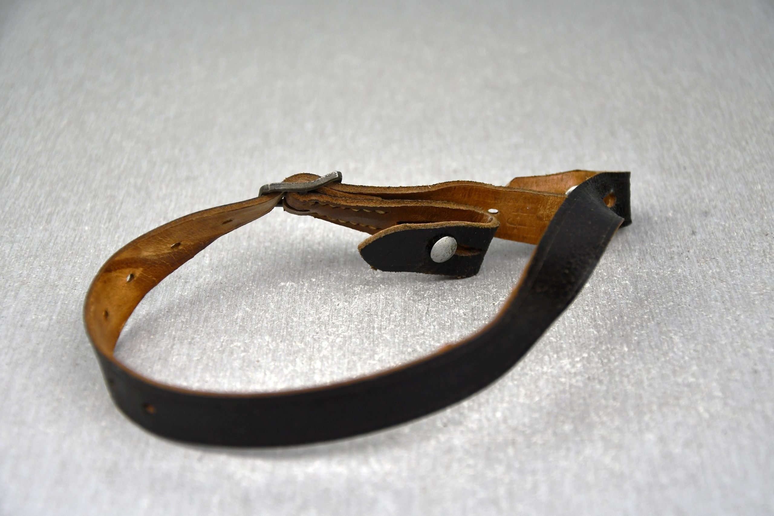 German helmet chin strap by ftb 1944 — image 2