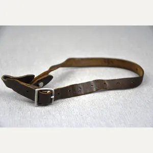 Early Luftwaffe helmet chin strap with LBA stamp 1939