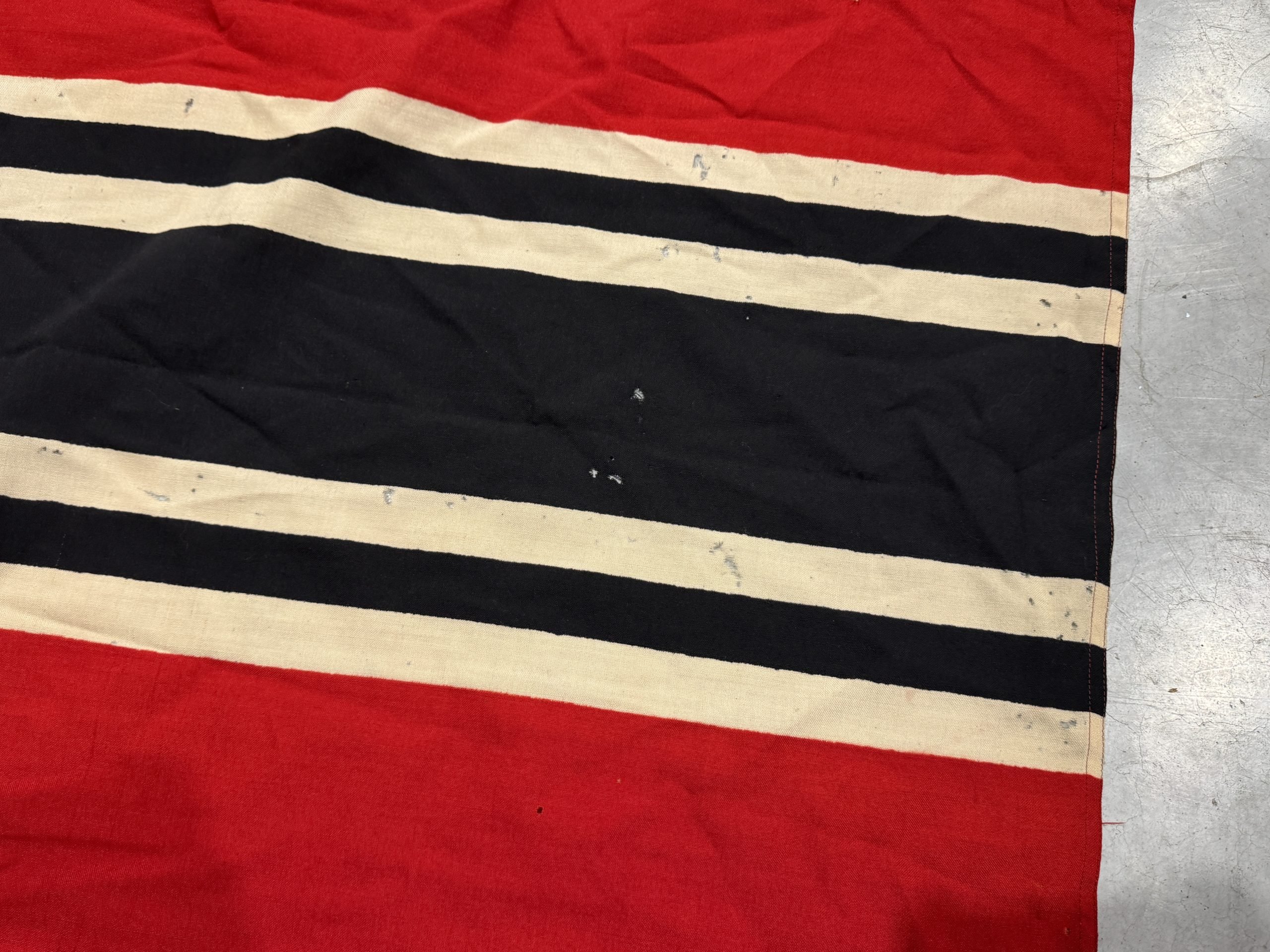 Kriegsmarine battle flag 'Reichskriegsflagge' 150 x 250 by Plutzar & Brüll K.G. — image 4
