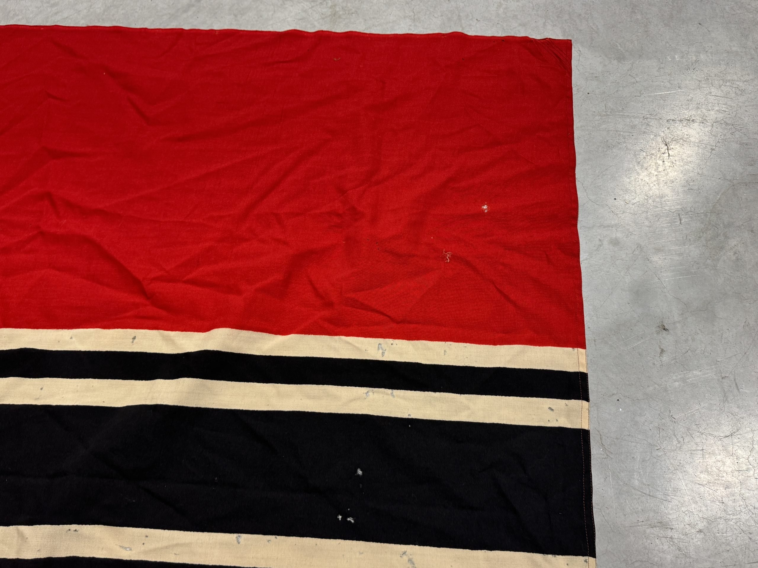 Kriegsmarine battle flag 'Reichskriegsflagge' 150 x 250 by Plutzar & Brüll K.G. — image 5