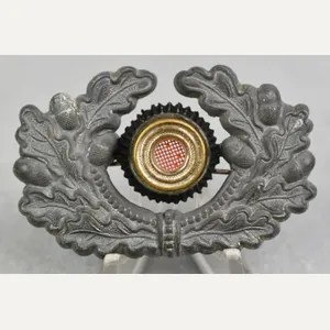 Army (Heer) 'vented' visor cap cocarde for Erel caps