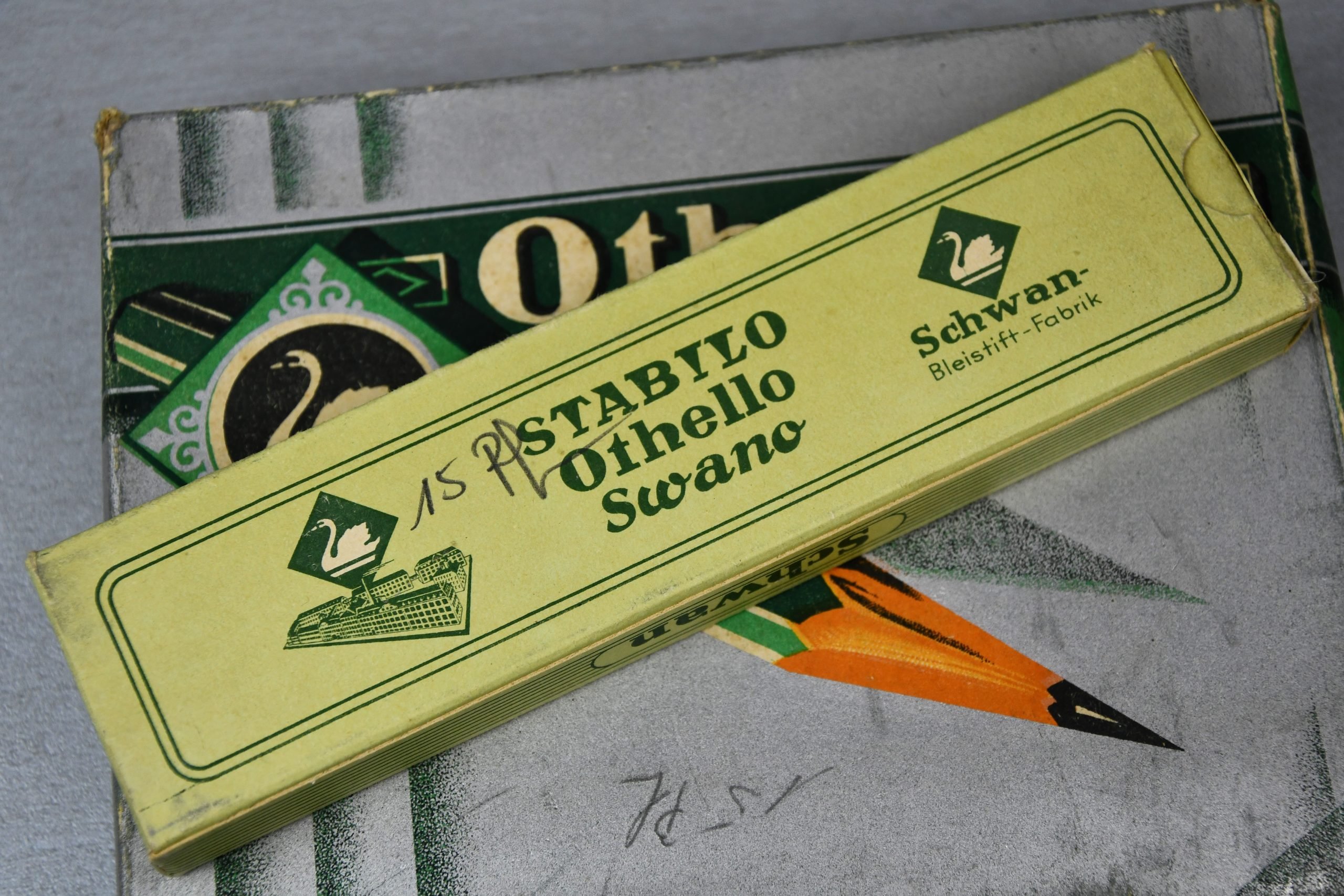 12 German war time pencils to complete map case — image 9