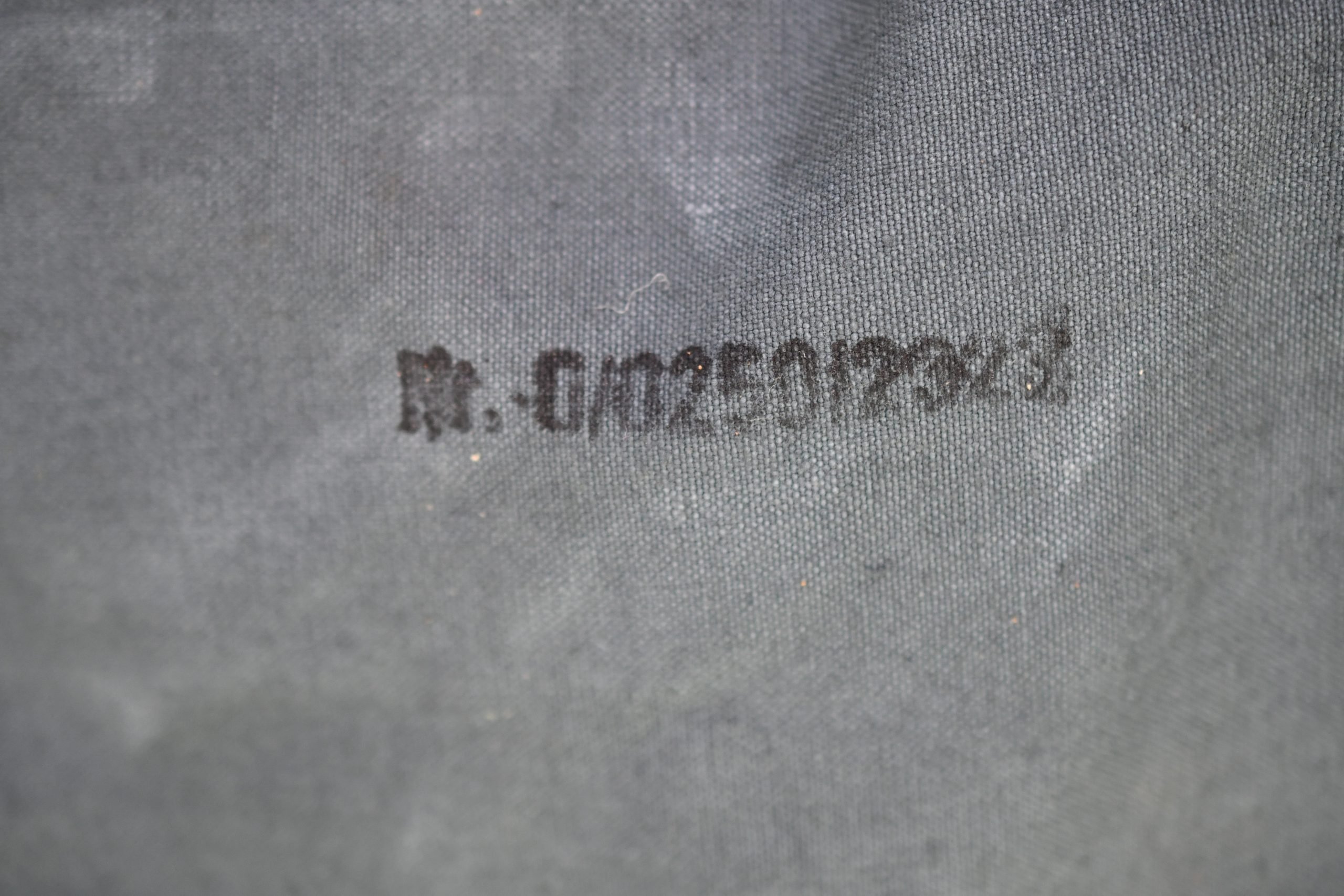 MINT M31 Polizei bread bag with RBNr. and strap — image 5