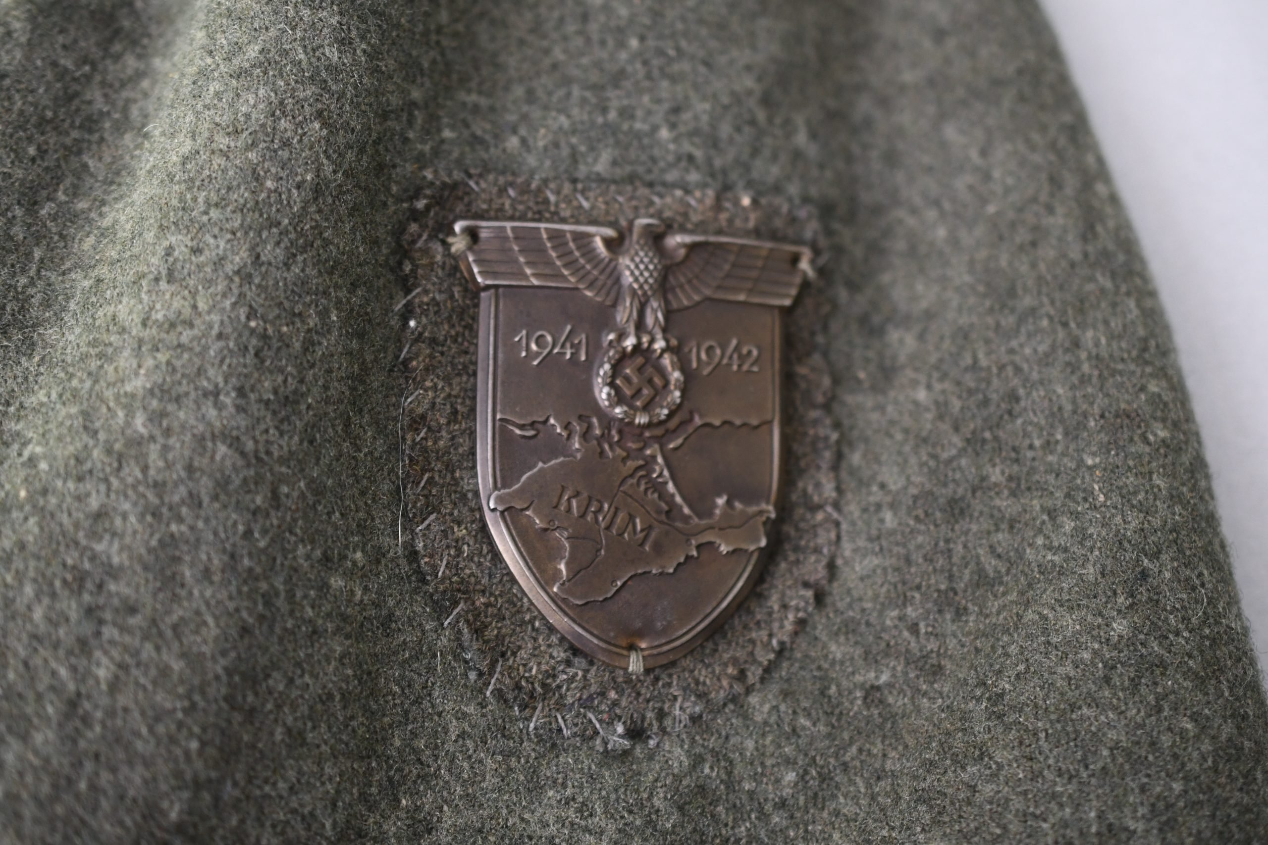 M43 army (Heer) greatcoat with Krim campaign shield — image 14