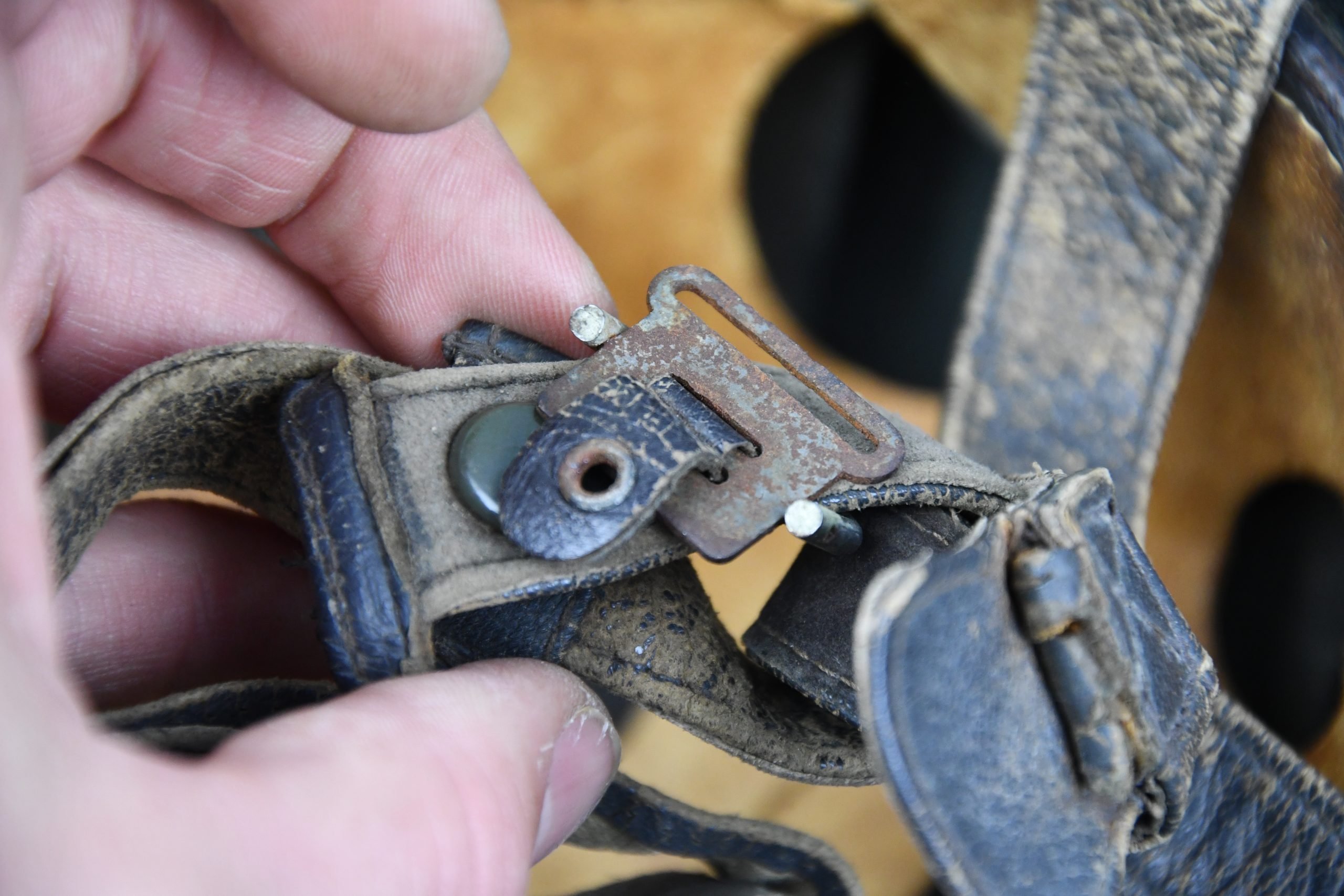 M38 Luftwaffe no decal paratrooper 'Fallschirmjäger' subtle camouflage helmet ckl68 named — image 14