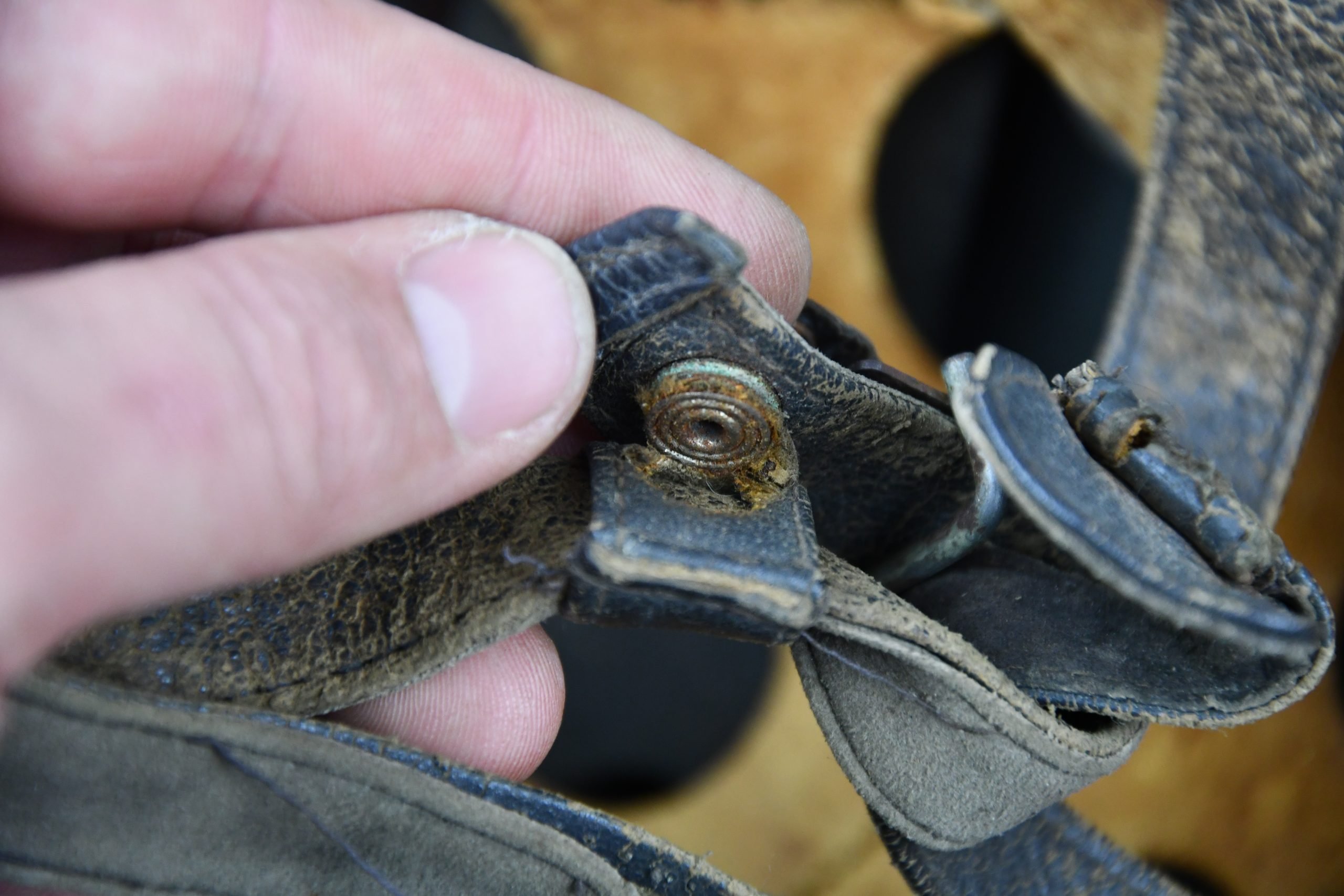 M38 Luftwaffe no decal paratrooper 'Fallschirmjäger' subtle camouflage helmet ckl68 named — image 15