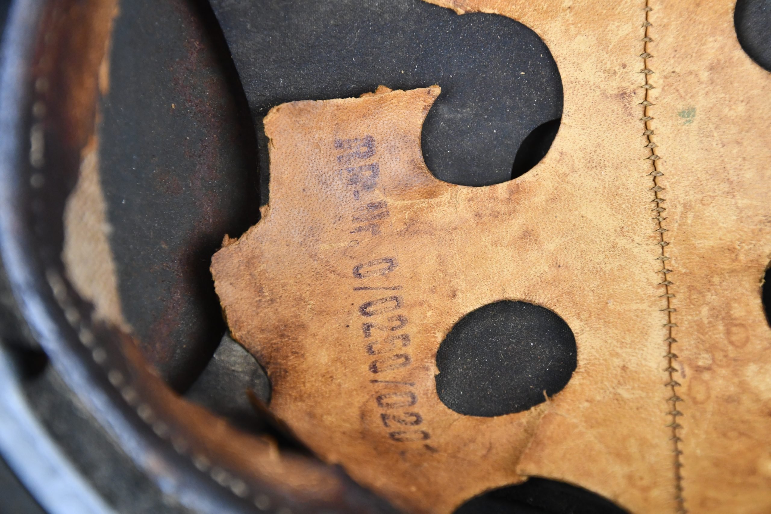 M38 Luftwaffe no decal paratrooper 'Fallschirmjäger' subtle camouflage helmet ckl68 named — image 19