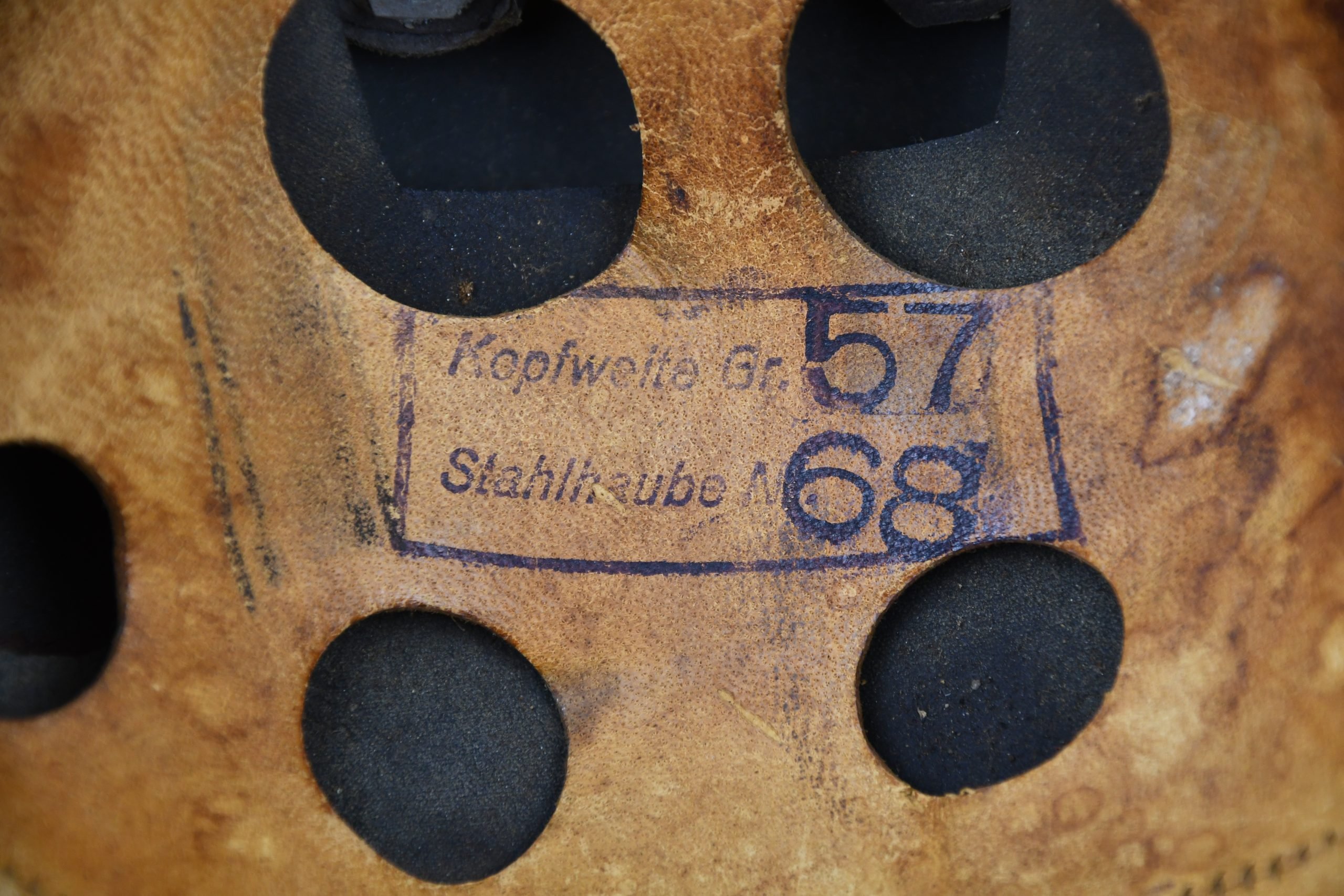 M38 Luftwaffe no decal paratrooper 'Fallschirmjäger' subtle camouflage helmet ckl68 named — image 20