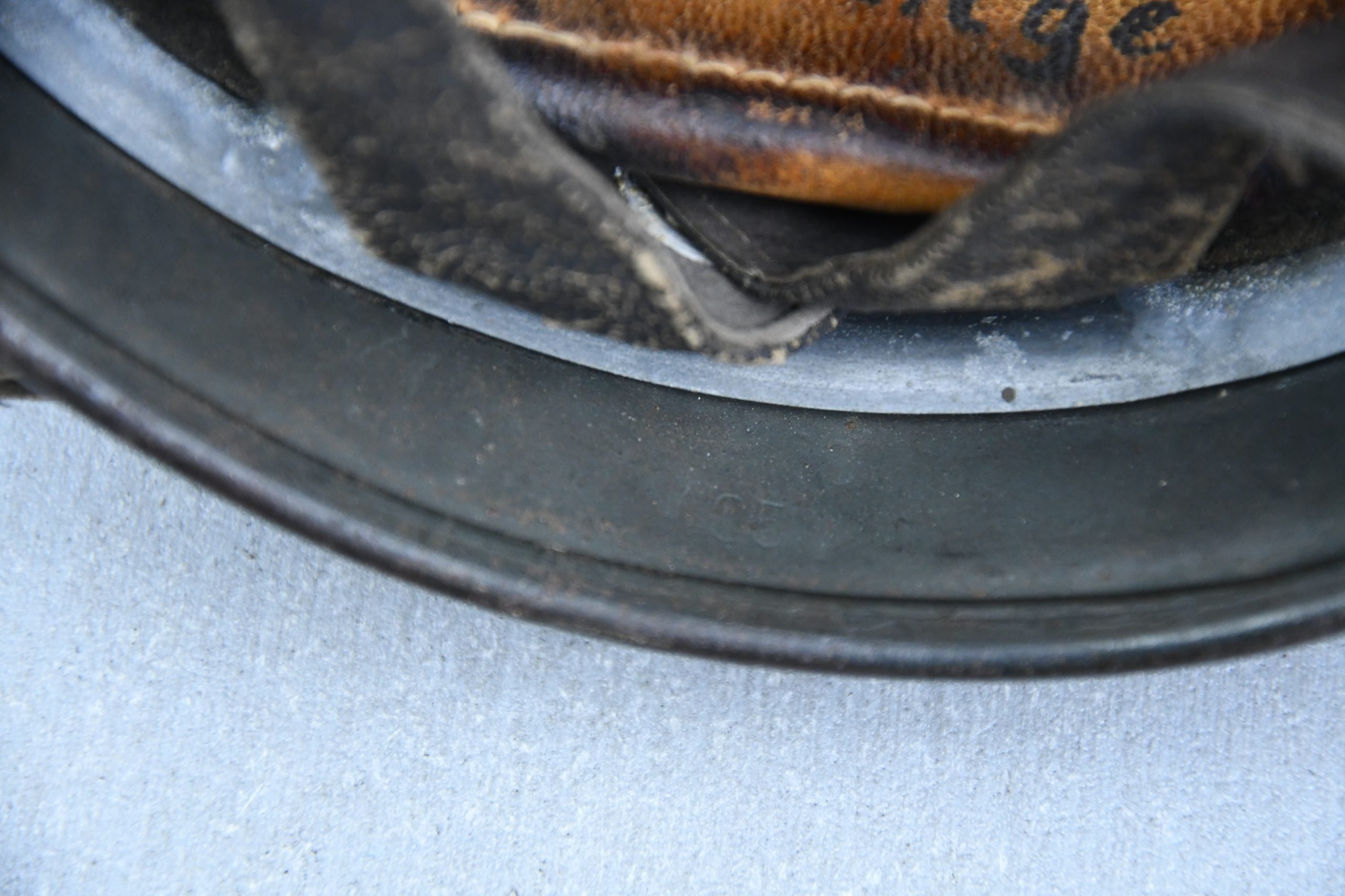 M38 Luftwaffe no decal paratrooper 'Fallschirmjäger' subtle camouflage helmet ckl68 named — image 24