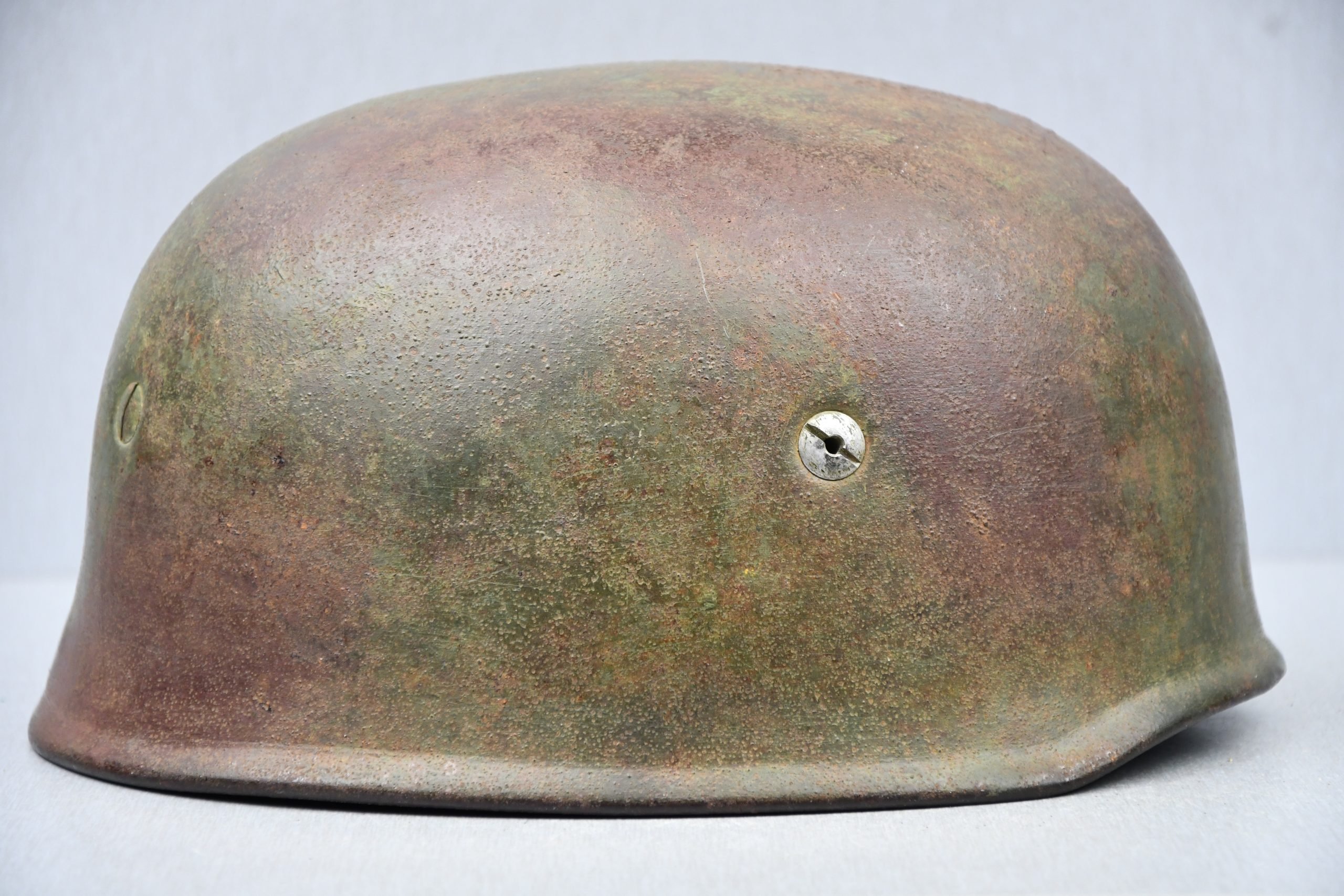 M38 Luftwaffe no decal paratrooper 'Fallschirmjäger' subtle camouflage helmet ckl68 named — image 3